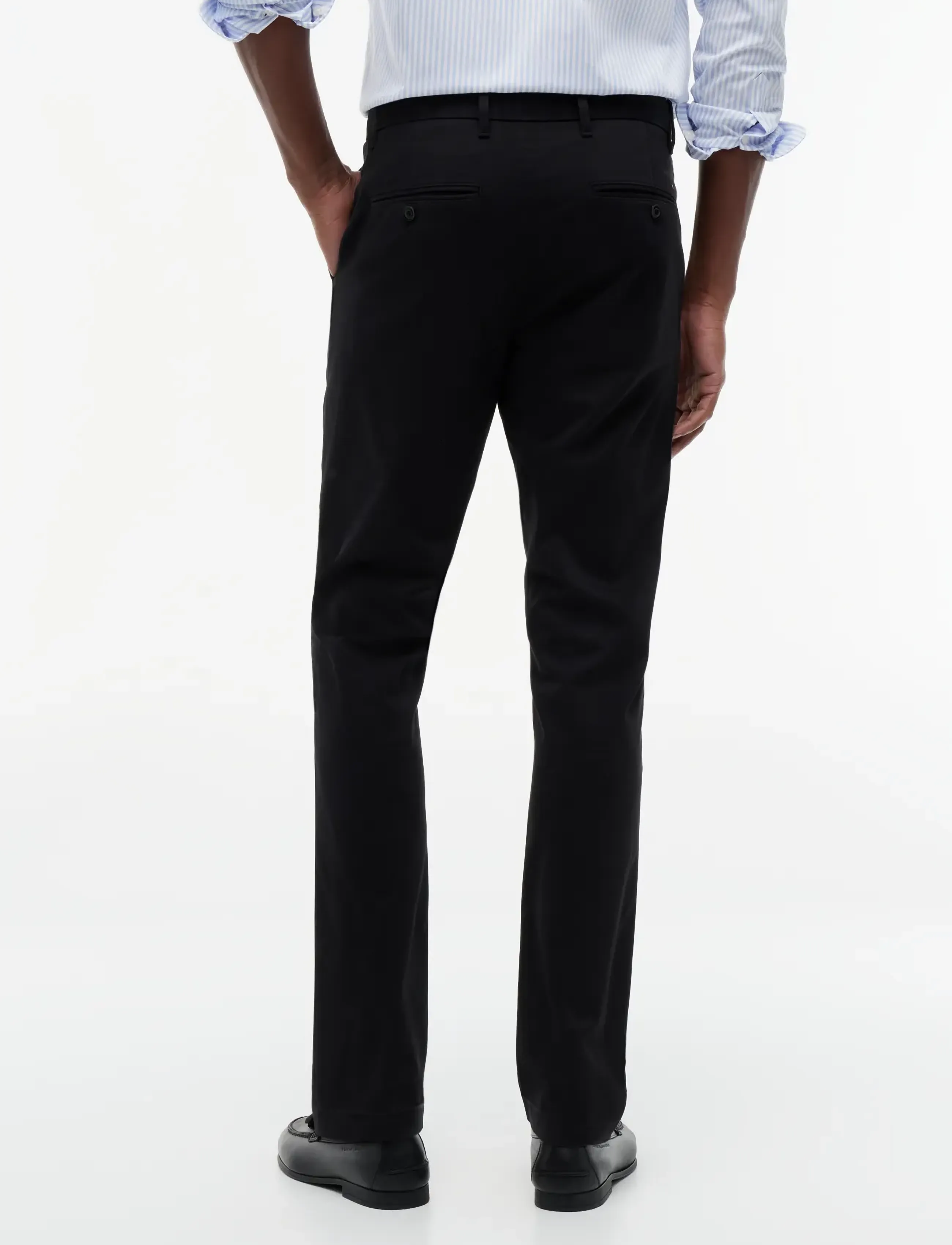 Tommy Hilfiger - BLEECKER 1985 PIMA COTTON - bukser & jeans - black - 2