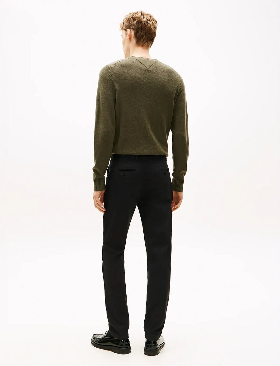 Tommy Hilfiger - BLEECKER 1985 PIMA COTTON - chinos - black - 2