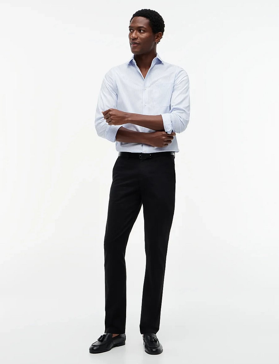Tommy Hilfiger - BLEECKER 1985 PIMA COTTON - chino-püksid - black - 3