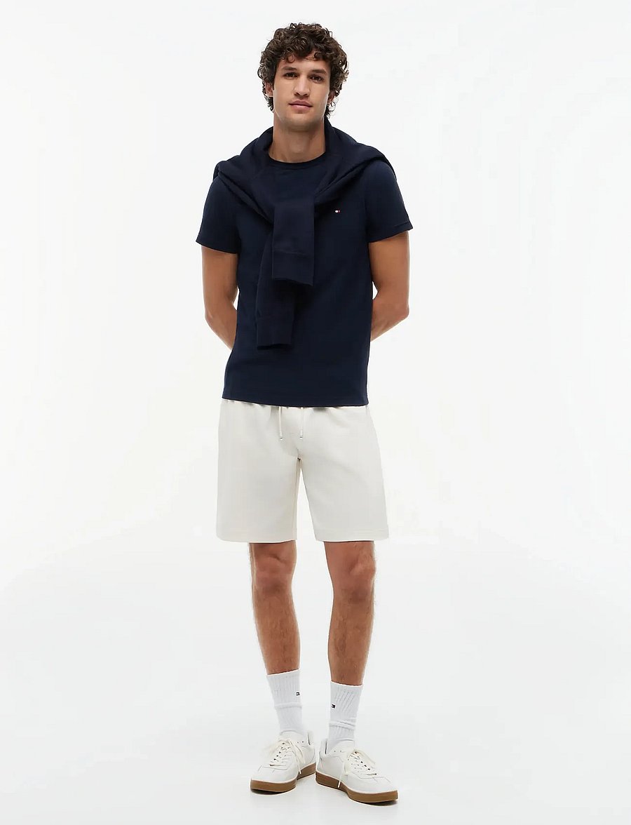 Tommy Hilfiger - CORE STRETCH SLIM C-NECK TEE - short-sleeved t-shirts - desert sky - 5