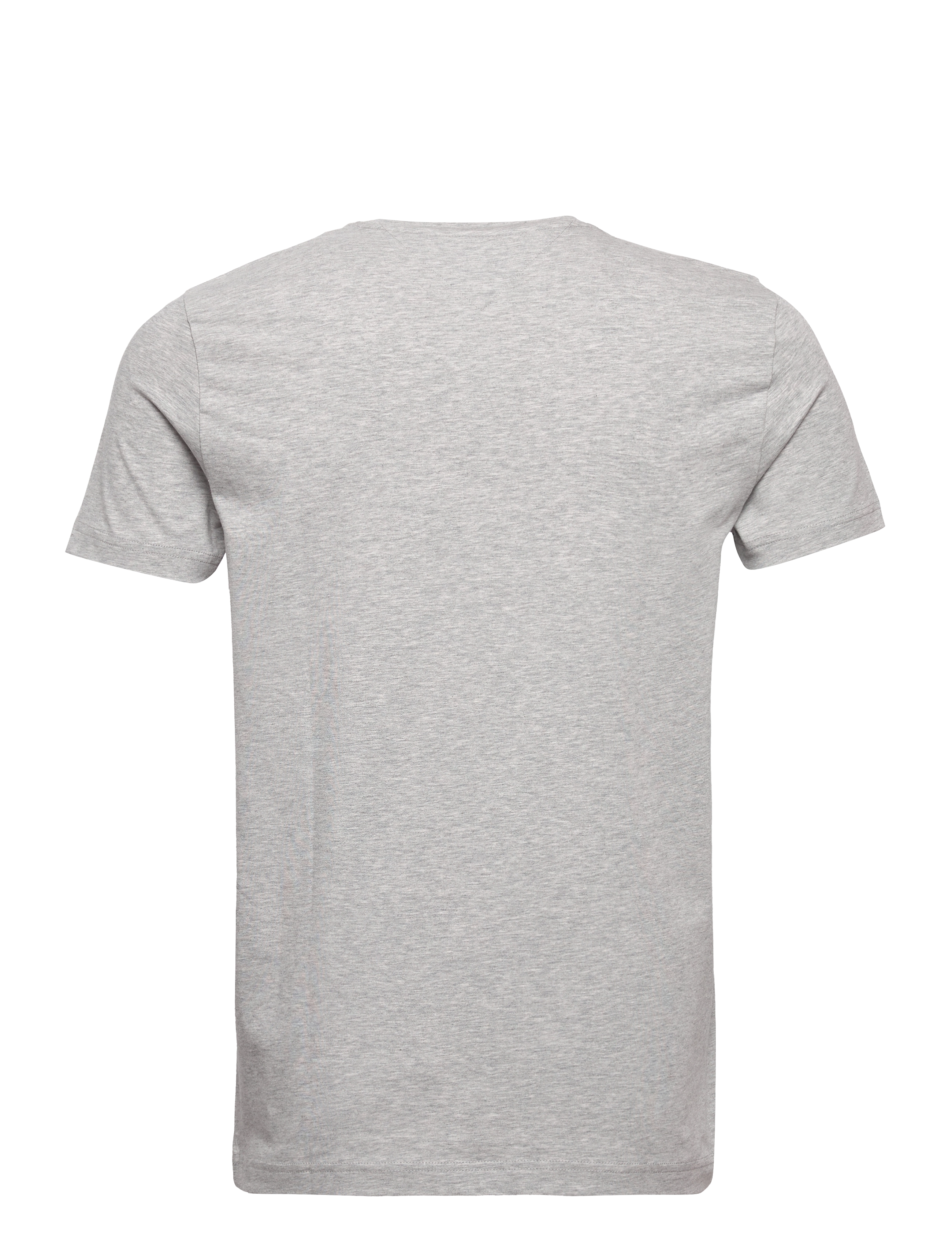 Tommy Hilfiger - CORE STRETCH SLIM C-NECK TEE - light grey heather - 1