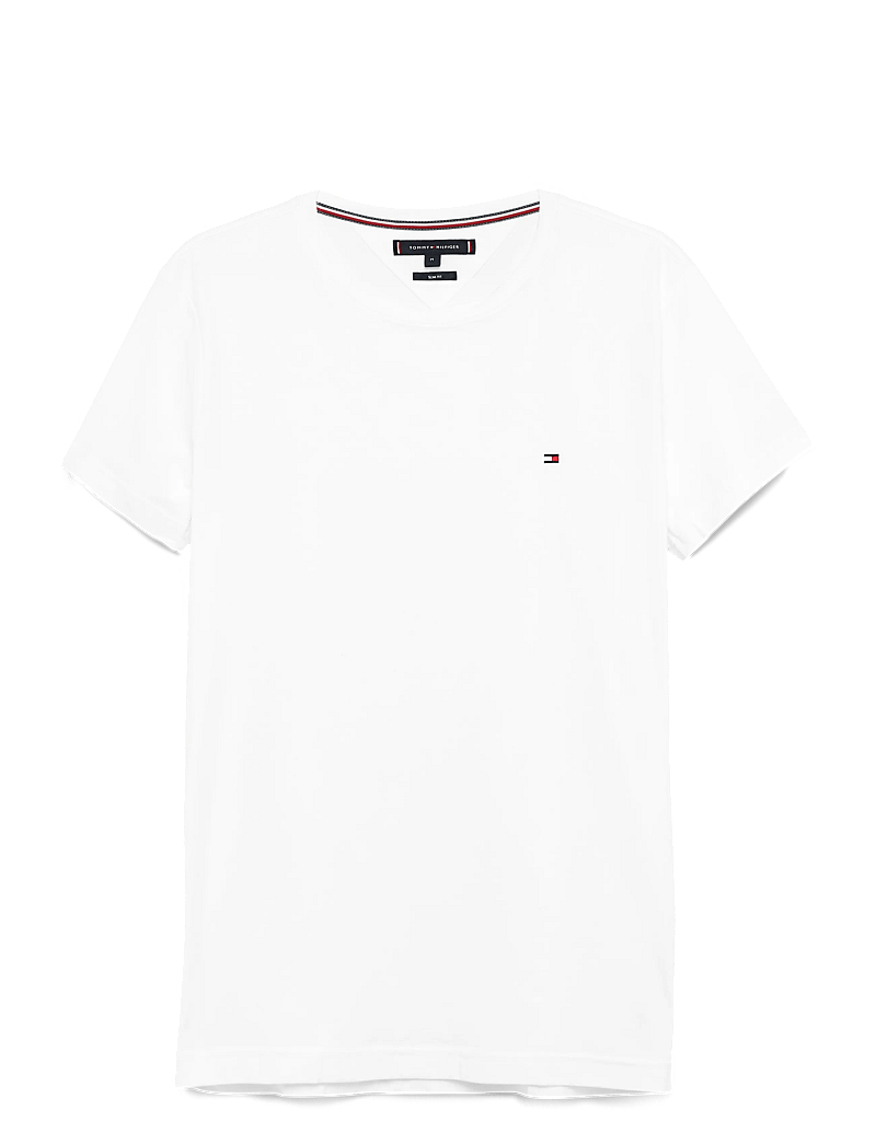 Tommy Hilfiger - CORE STRETCH SLIM C-NECK TEE - kurzärmelig - white - 2