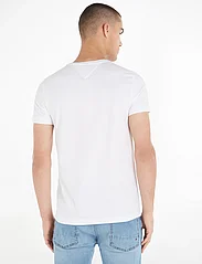 Tommy Hilfiger - CORE STRETCH SLIM C-NECK TEE - kortärmade t-shirts - white - 4