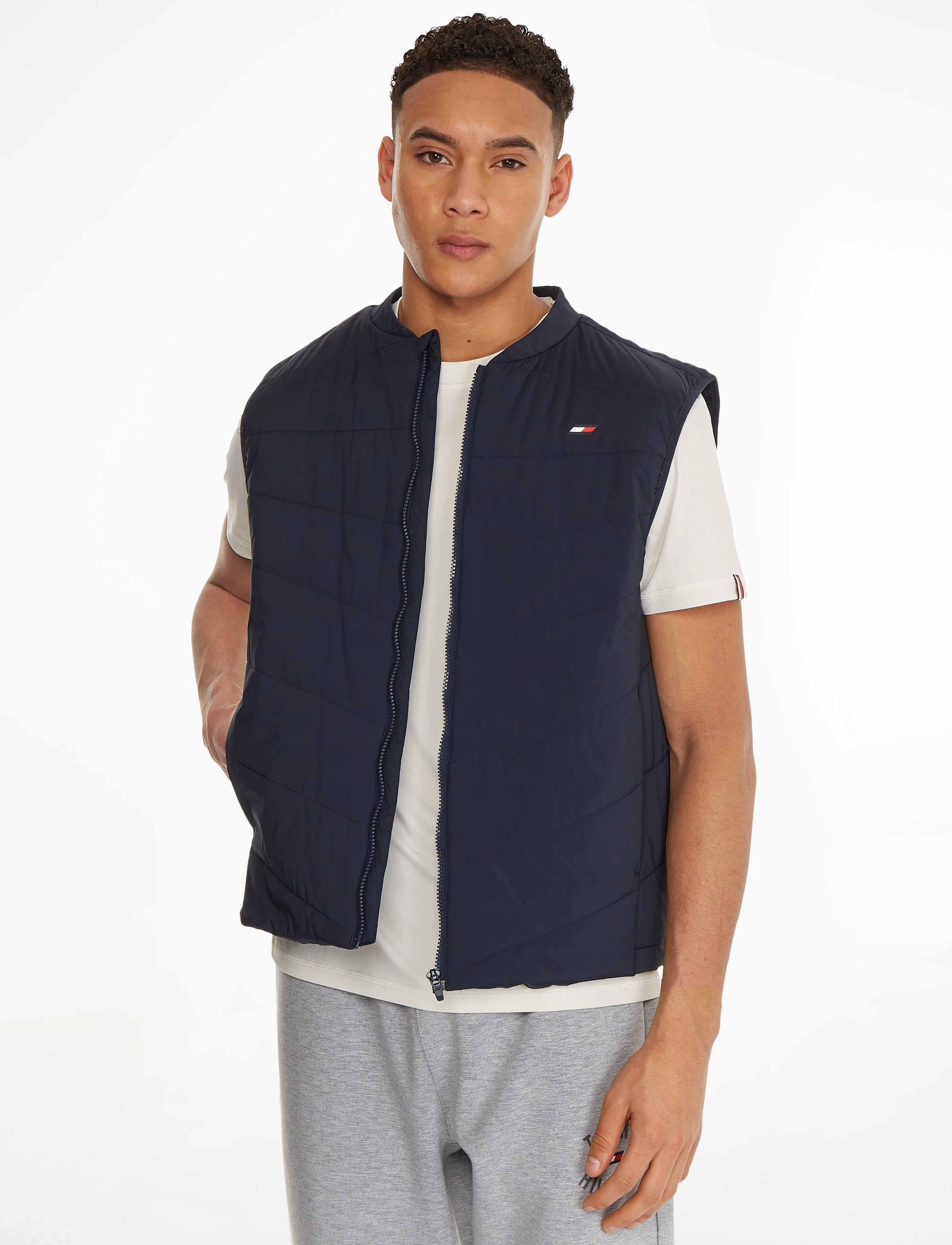 Tommy Hilfiger - TRIM TRANS-SEASONAL VEST - desert sky - 2