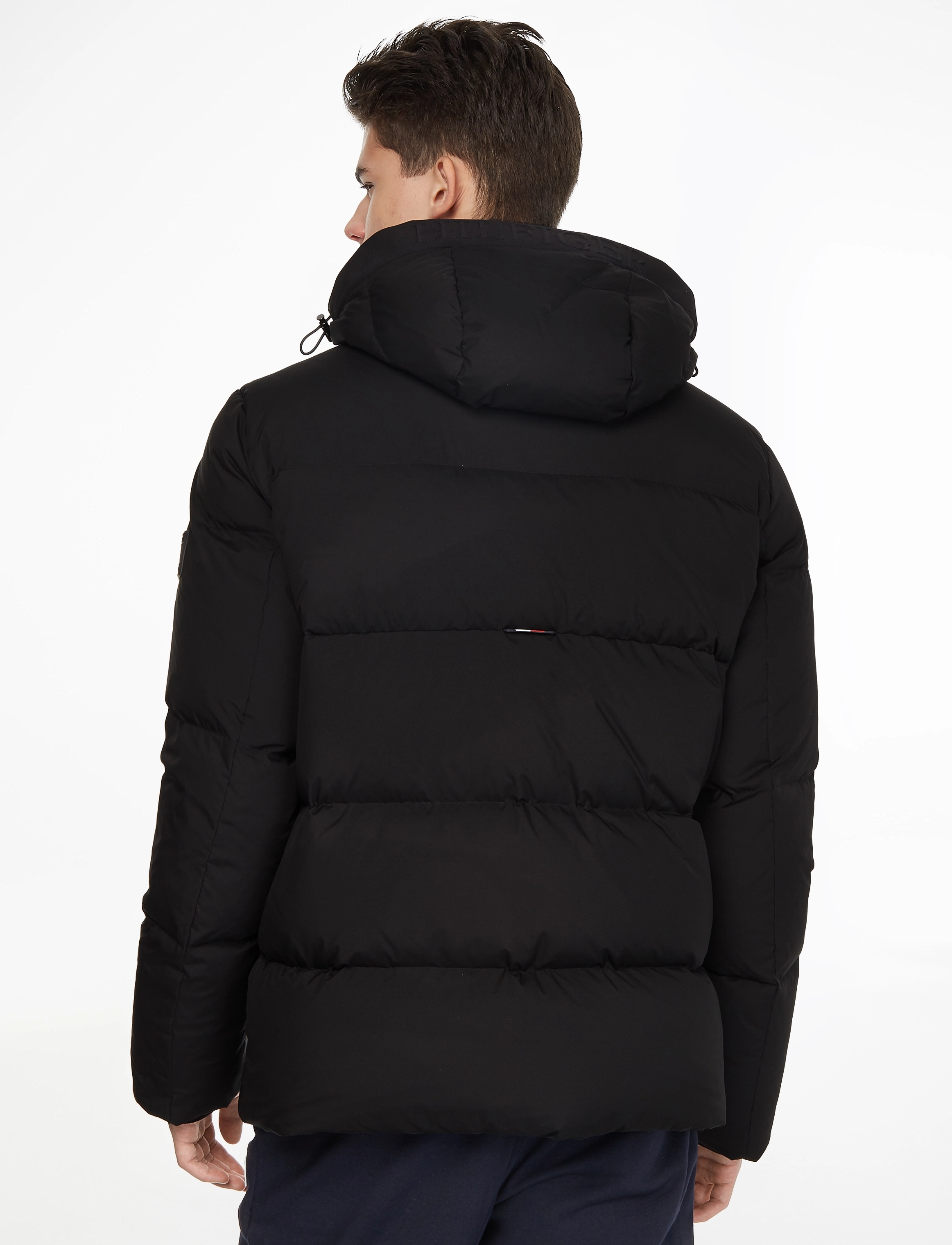 Tommy Hilfiger - HILFIGER DOWN HOODED JACKET - black - 3