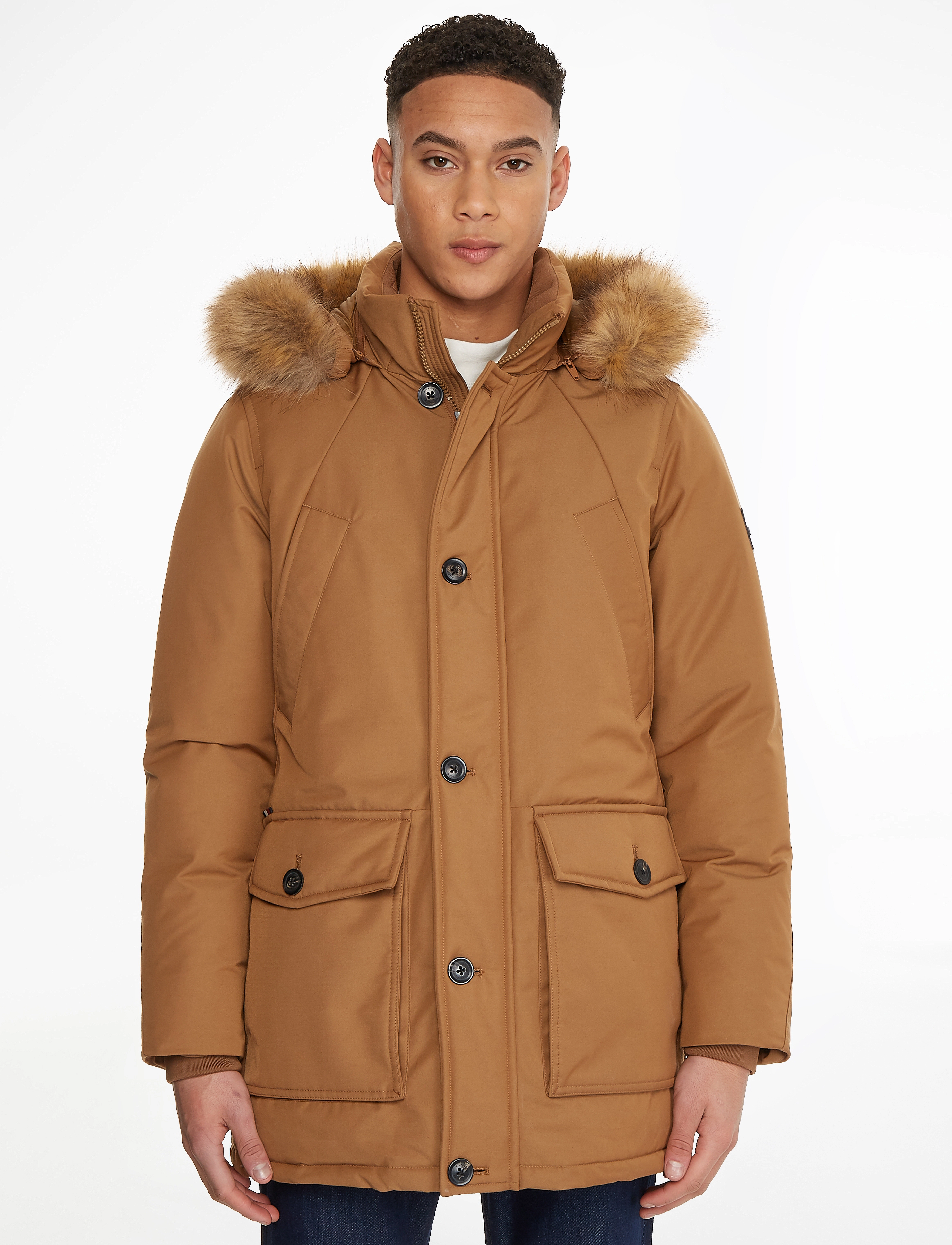 Tommy Hilfiger - ROCKIE DOWN PARKA - desert khaki - 2