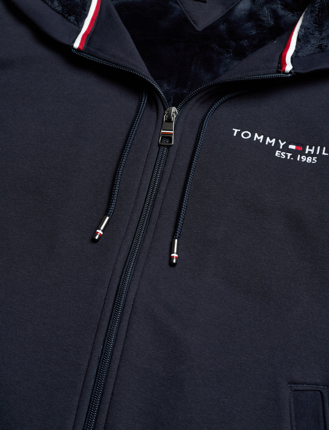 Tommy hilfiger 2025 fur lined hoodie