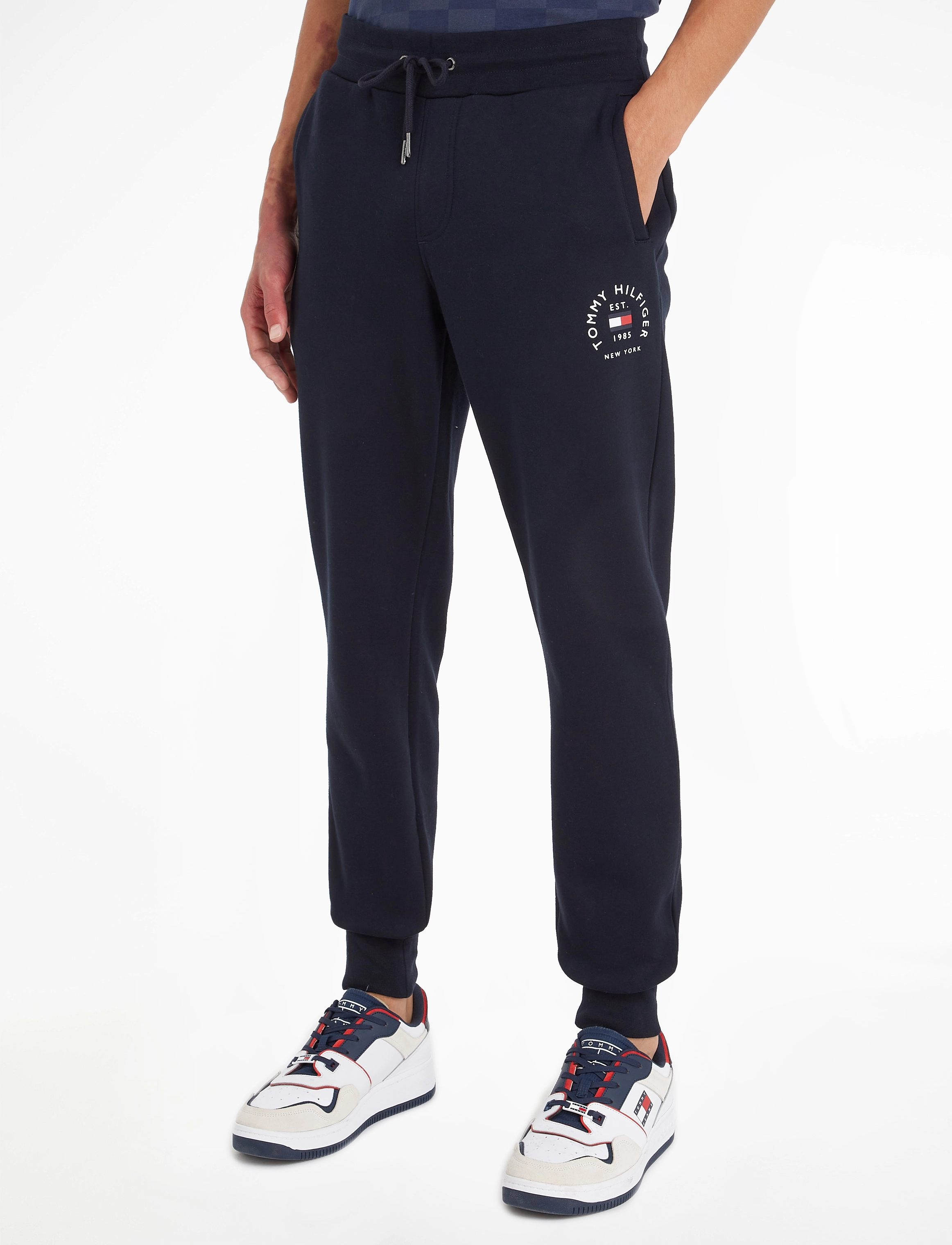 Tommy Hilfiger - HILFIGER FLAG ARCH SWEATPANT - desert sky - 2