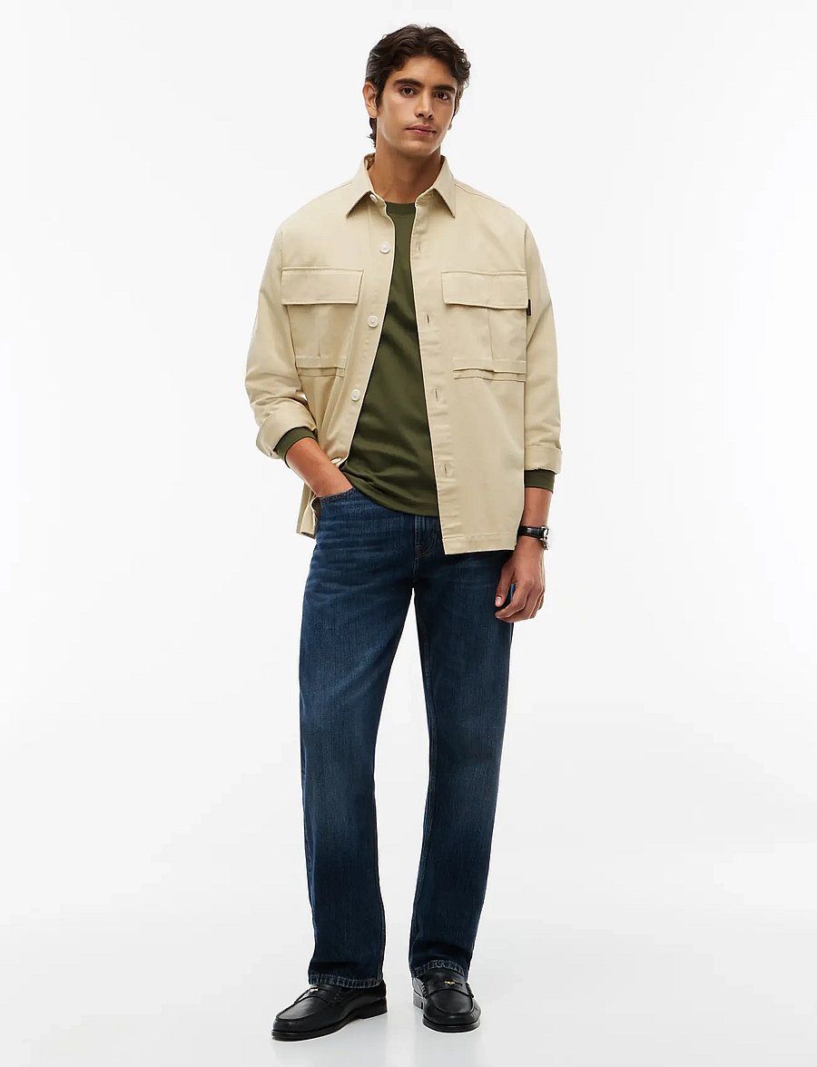 Tommy Hilfiger - LUXURY INTERLOCK LS TEE - long-sleeved t-shirts - huntsman green - 4