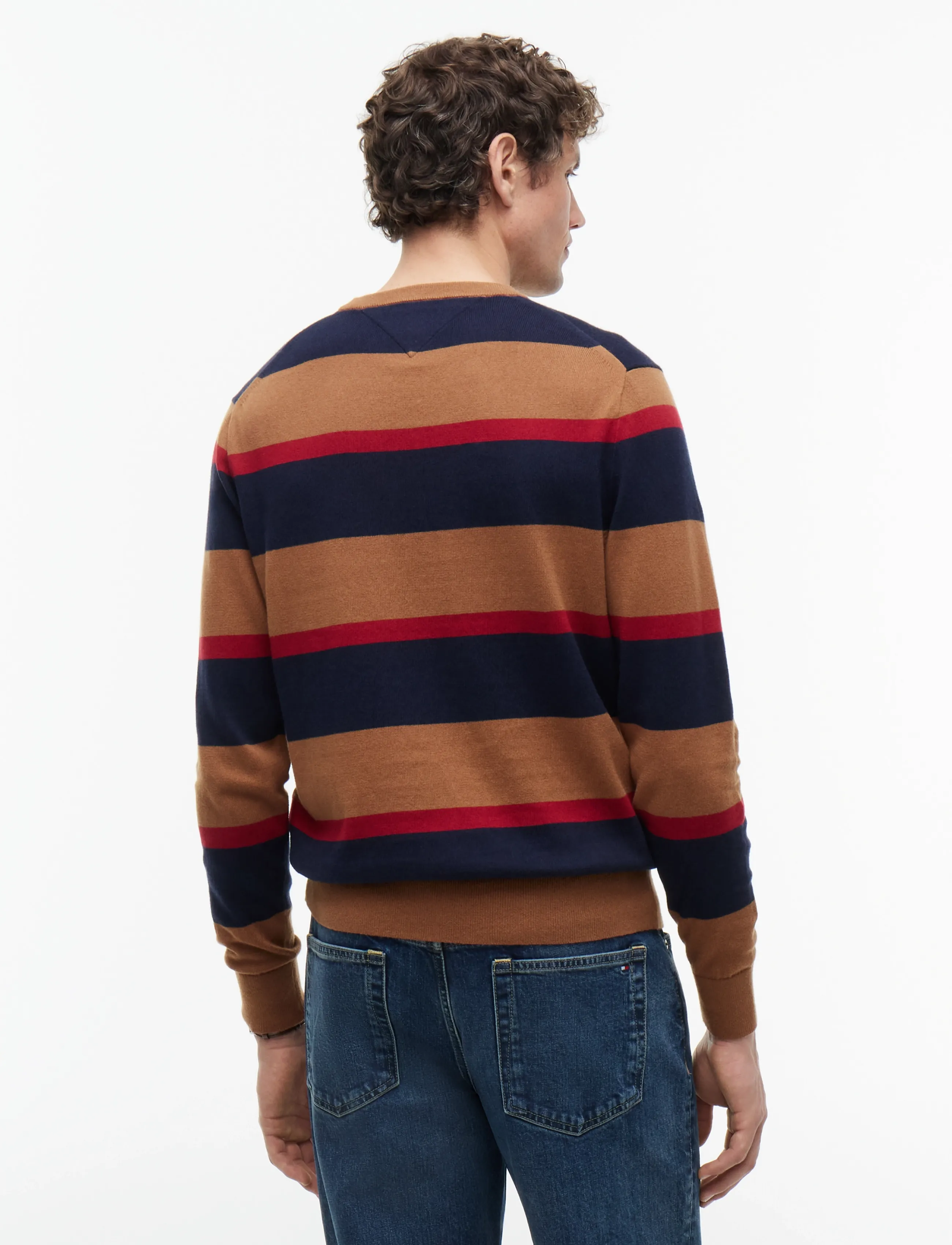 Tommy Hilfiger - PIMA ORG CTN CASHMERE CREW NECK - rundhals - navy blue regatta timeless tawny - 2