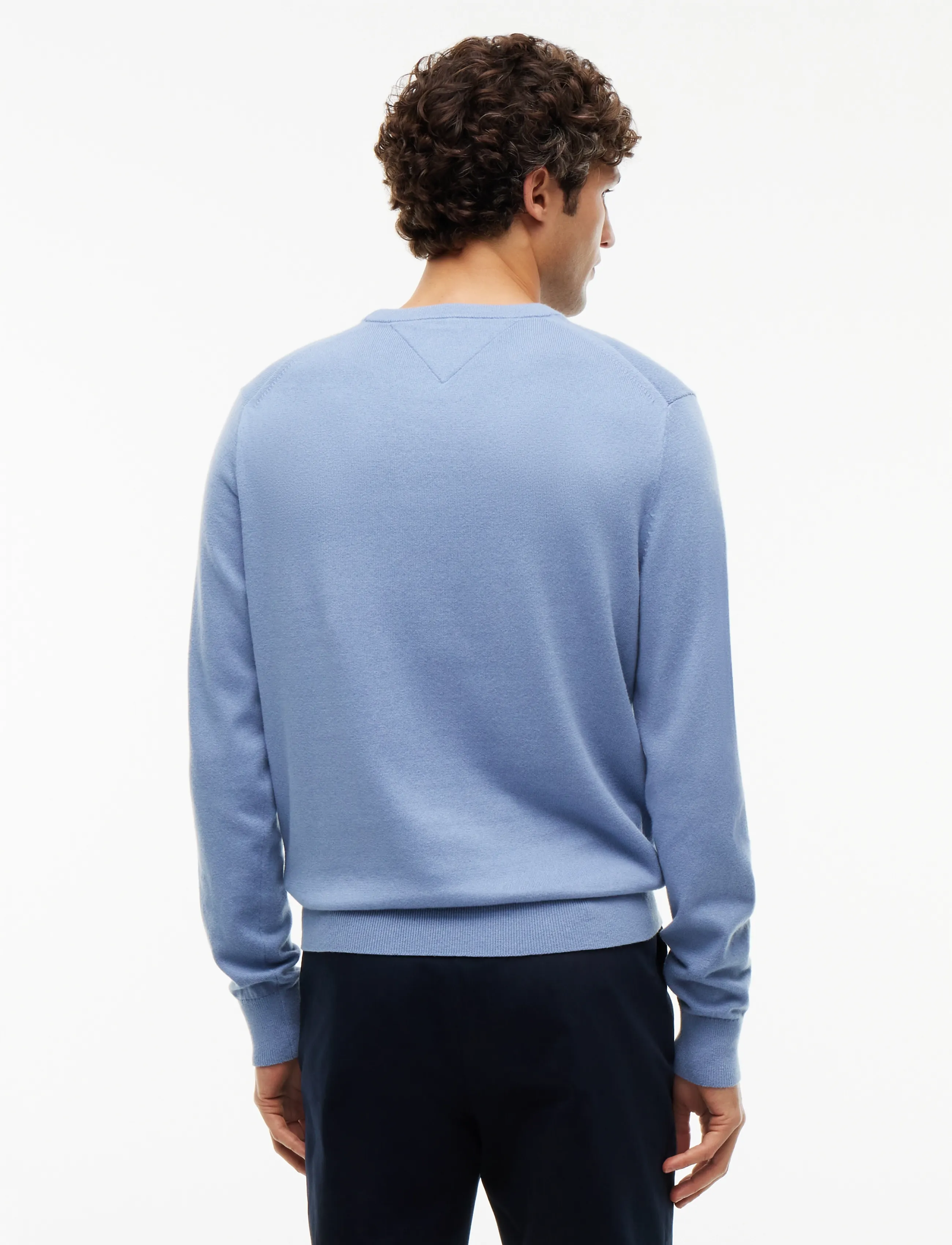 Tommy Hilfiger - PIMA ORG CTN CASHMERE CREW NECK - rund hals - brisk blue - 3