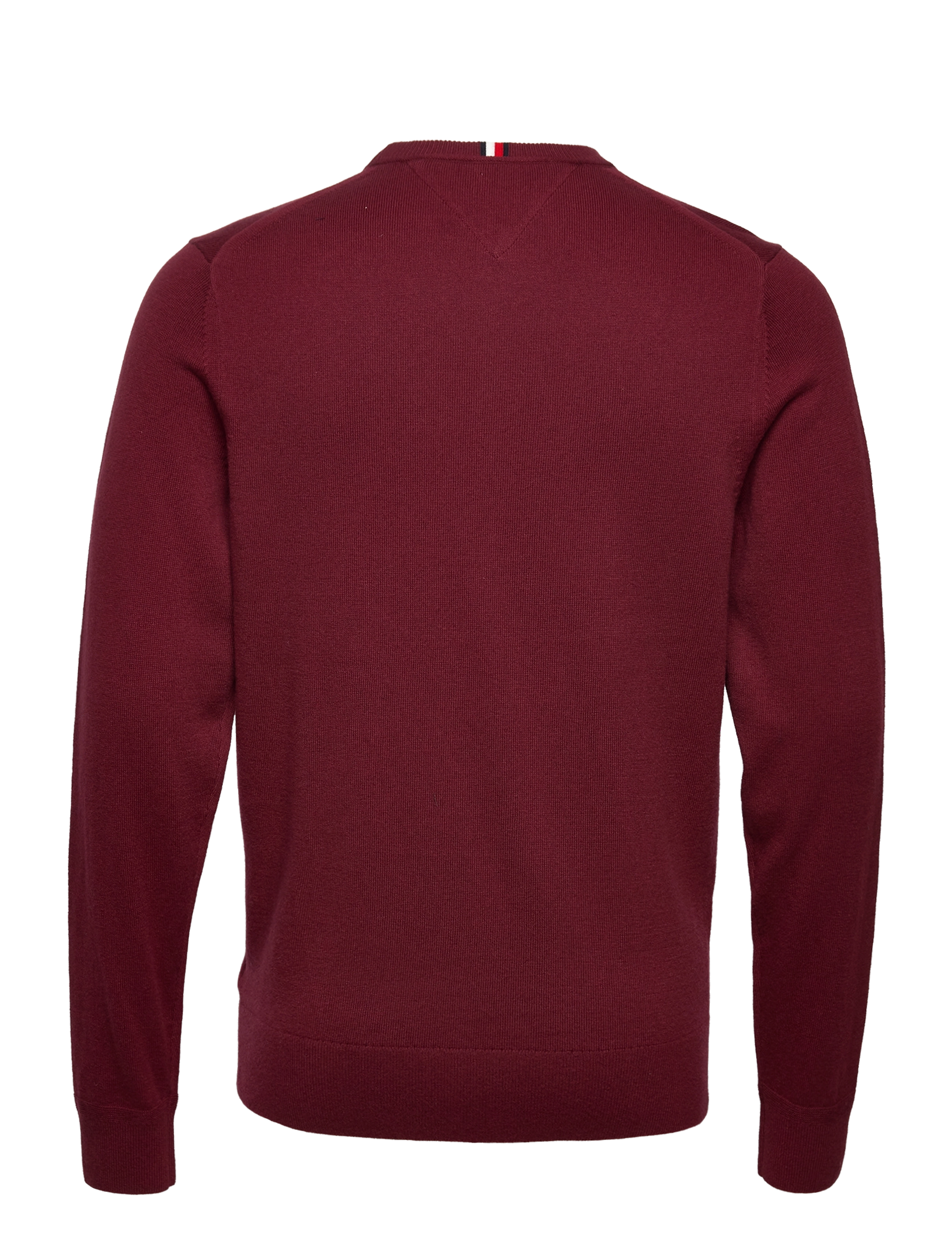 Tommy Hilfiger - PIMA ORG CTN CASHMERE CREW NECK - trøjer - burgundy - 2