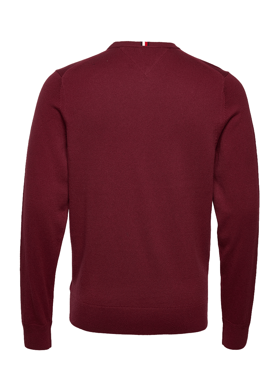 Tommy Hilfiger - PIMA ORG CTN CASHMERE CREW NECK - rundhals - burgundy - 2