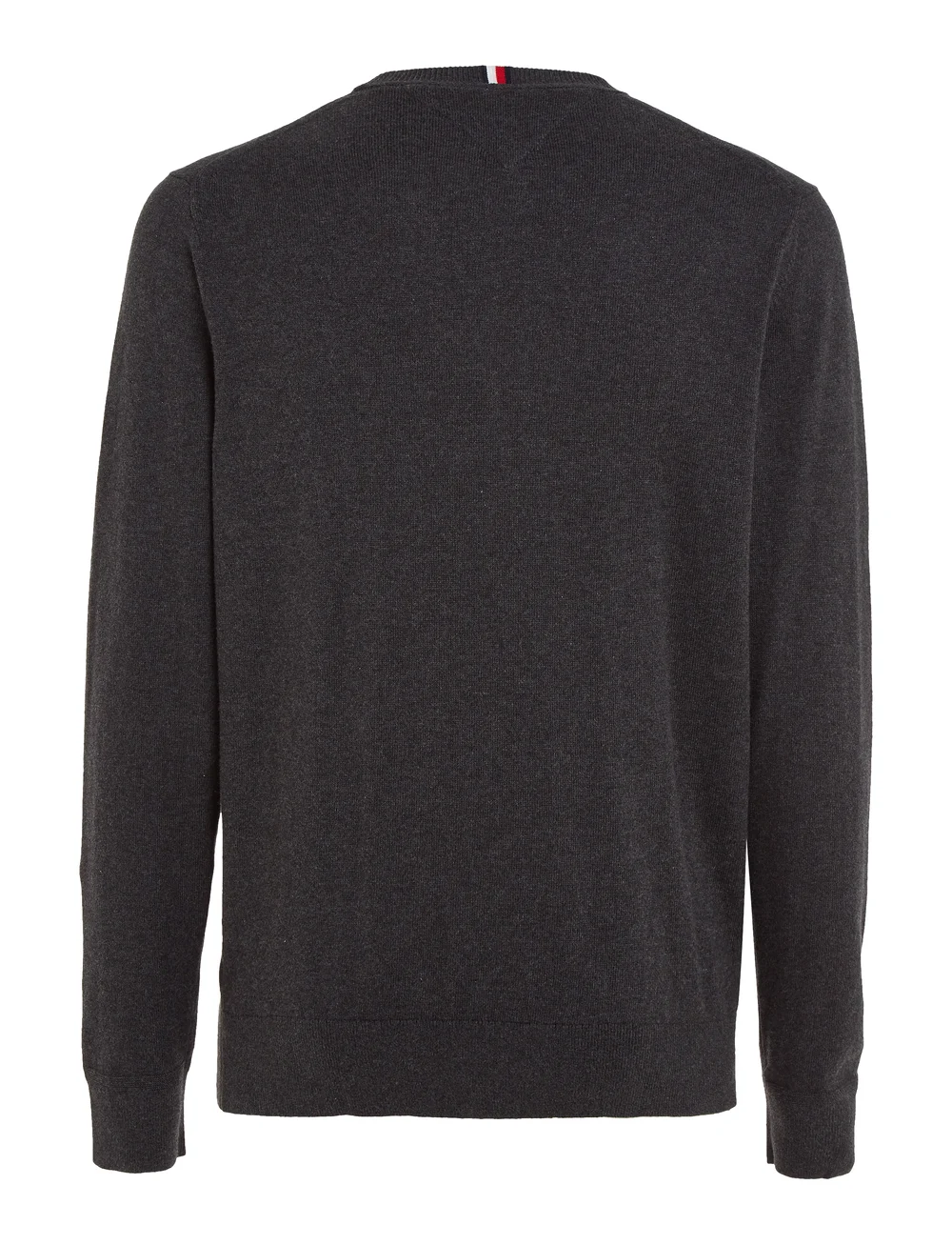 Tommy Hilfiger - PIMA ORG CTN CASHMERE CREW NECK - round necks - dark grey heather - 1