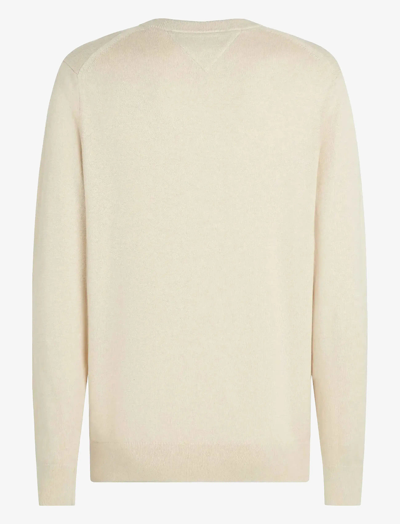 Tommy Hilfiger - PIMA ORG CTN CASHMERE CREW NECK - Ümmarguse kaelusega kudumid - heathered oatmilk - 1