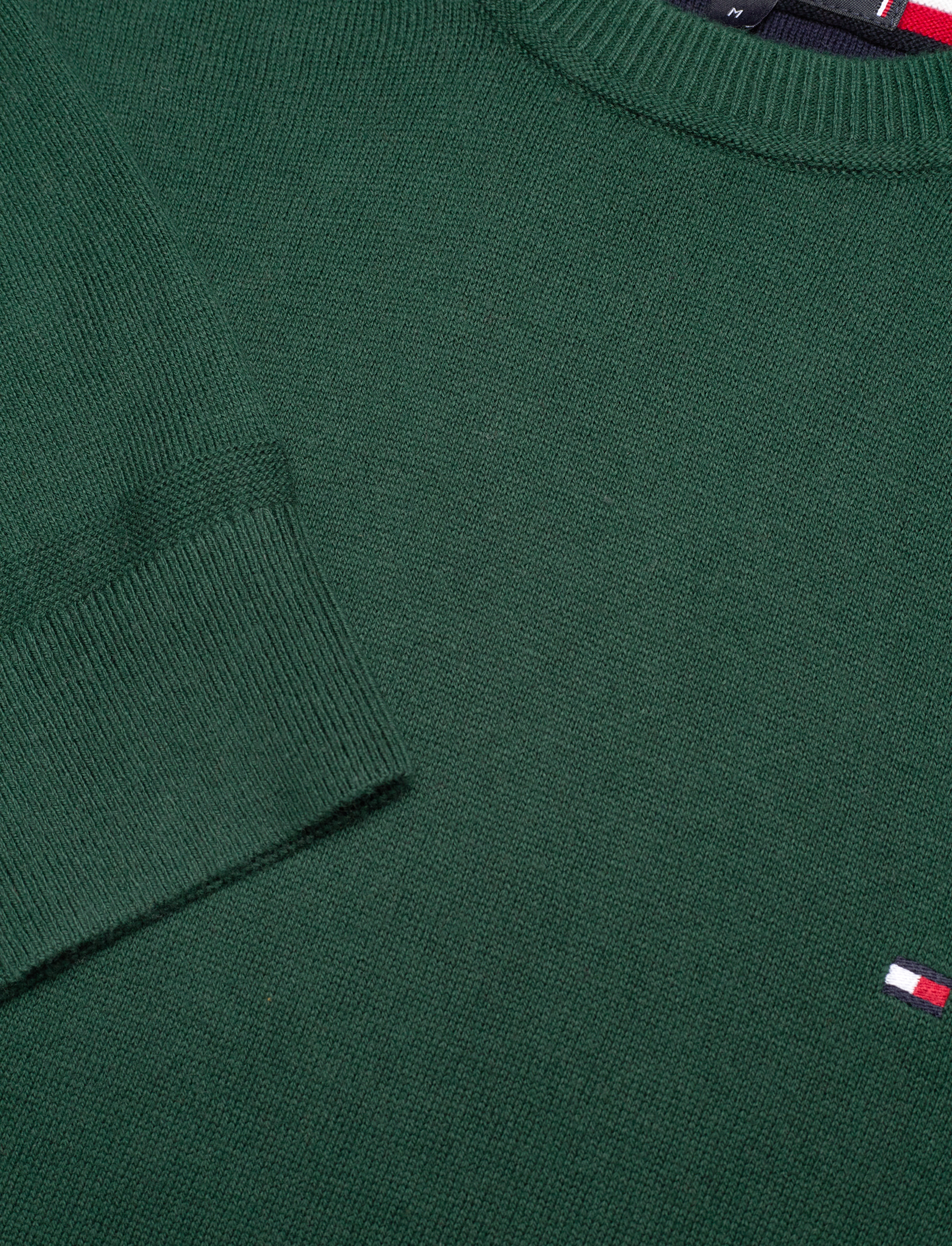 Tommy Hilfiger - PIMA ORG CTN CASHMERE CREW NECK - rund hals - hunter - 3