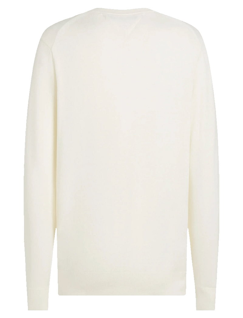 Tommy Hilfiger - PIMA ORG CTN CASHMERE CREW NECK - Ümmarguse kaelusega kudumid - ivory petal - 2