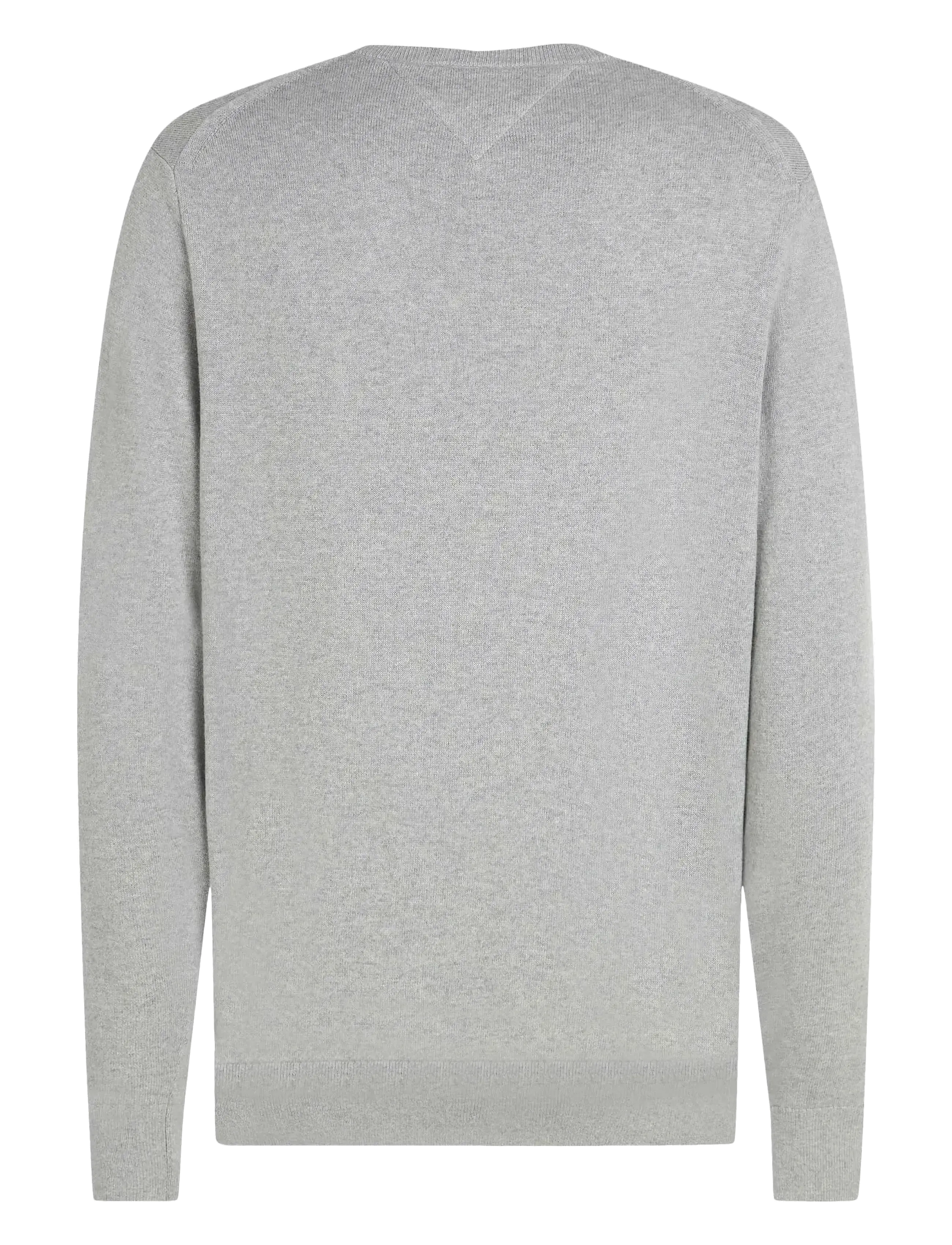 Tommy Hilfiger - PIMA ORG CTN CASHMERE CREW NECK - rund hals - light grey heather - 2