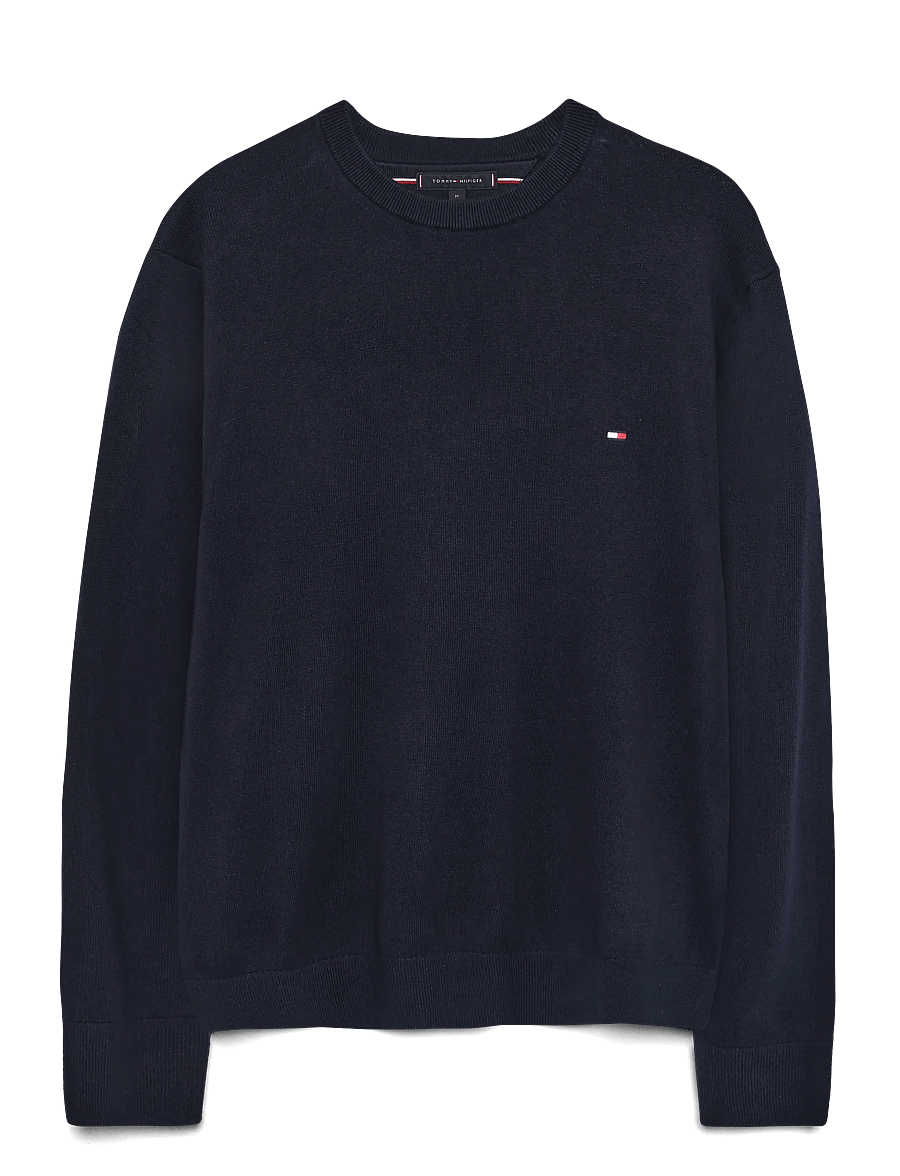 Tommy Hilfiger - PIMA ORG CTN CASHMERE CREW NECK - rund hals - navy blue - 2