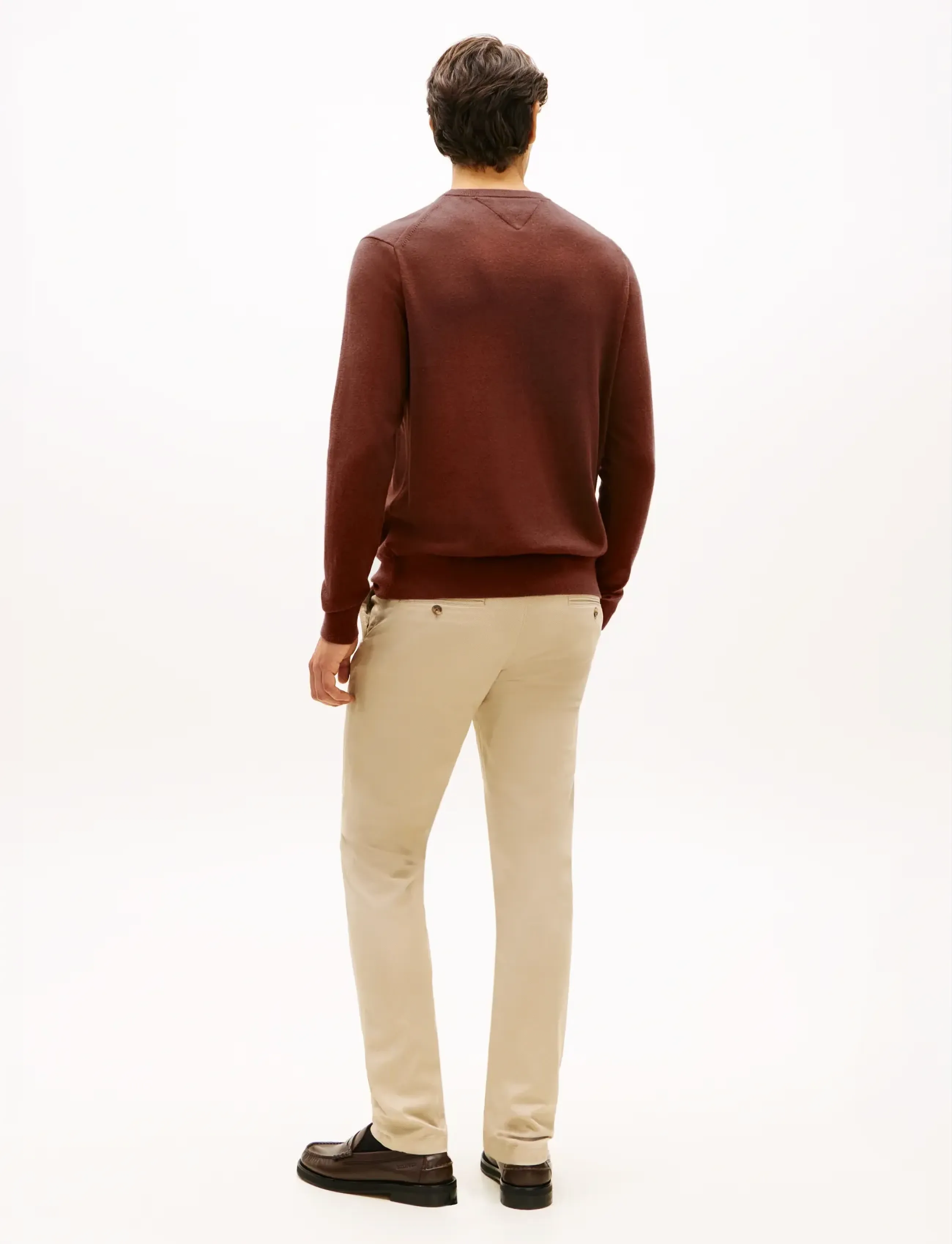 Tommy Hilfiger - PIMA ORG CTN CASHMERE CREW NECK - rund hals - pure brown - 3