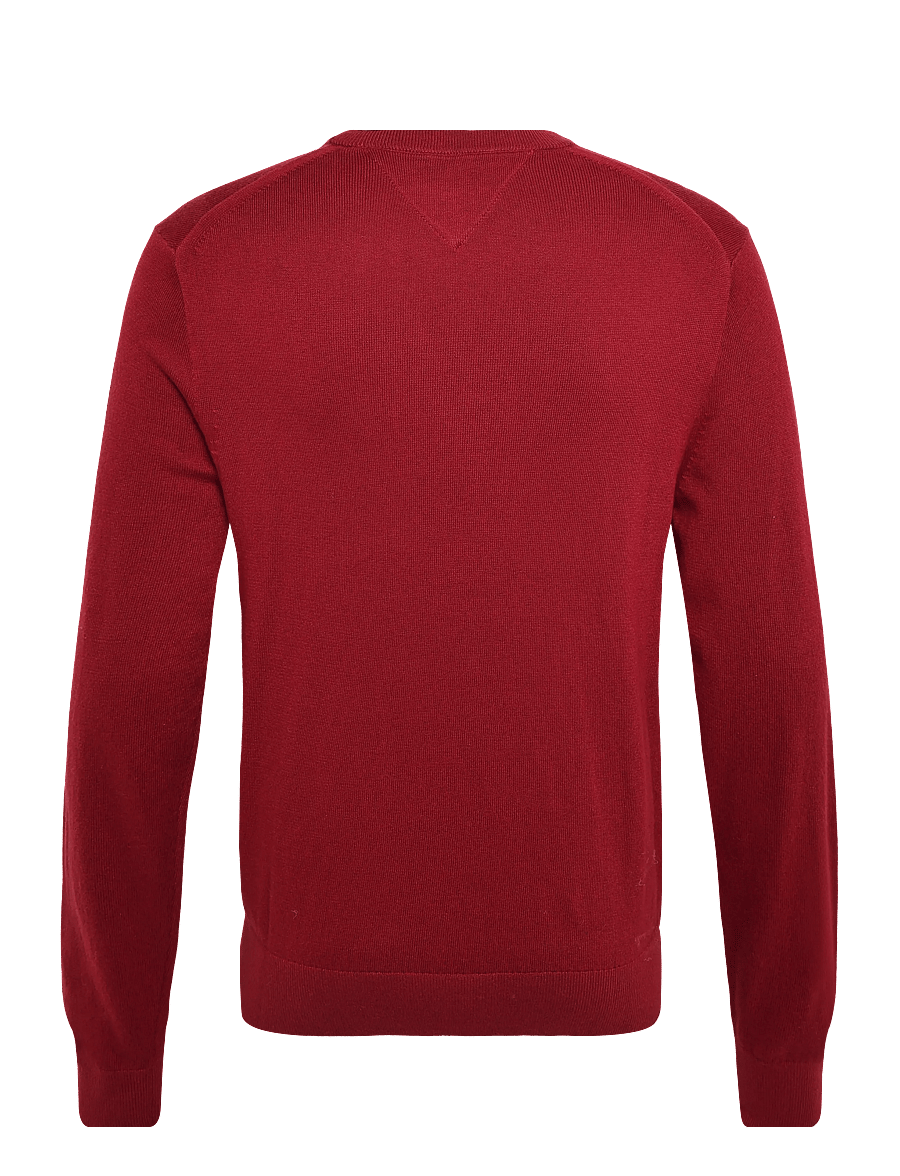 Tommy Hilfiger - PIMA ORG CTN CASHMERE CREW NECK - rund hals - regatta red - 2