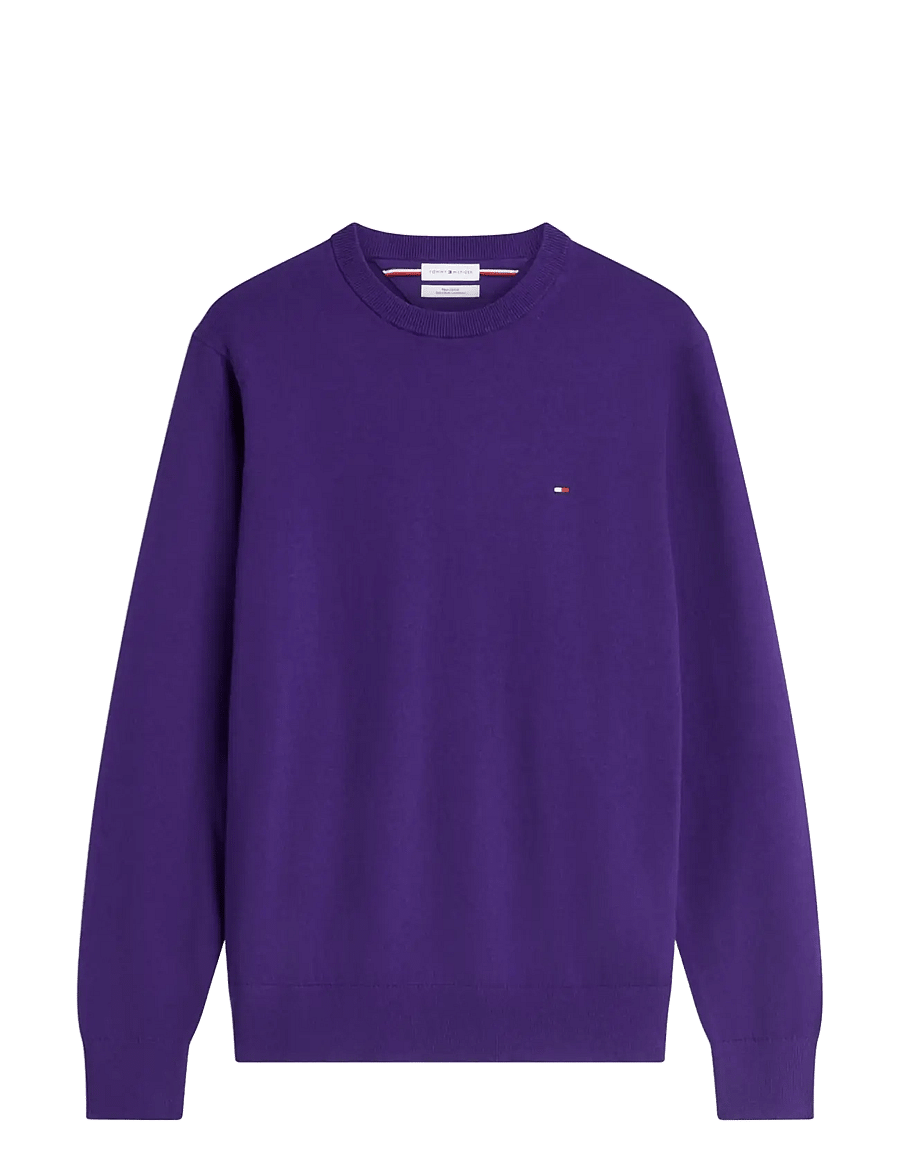 Tommy Hilfiger - PIMA ORG CTN CASHMERE CREW NECK - rundhals - tuscan grape - 1