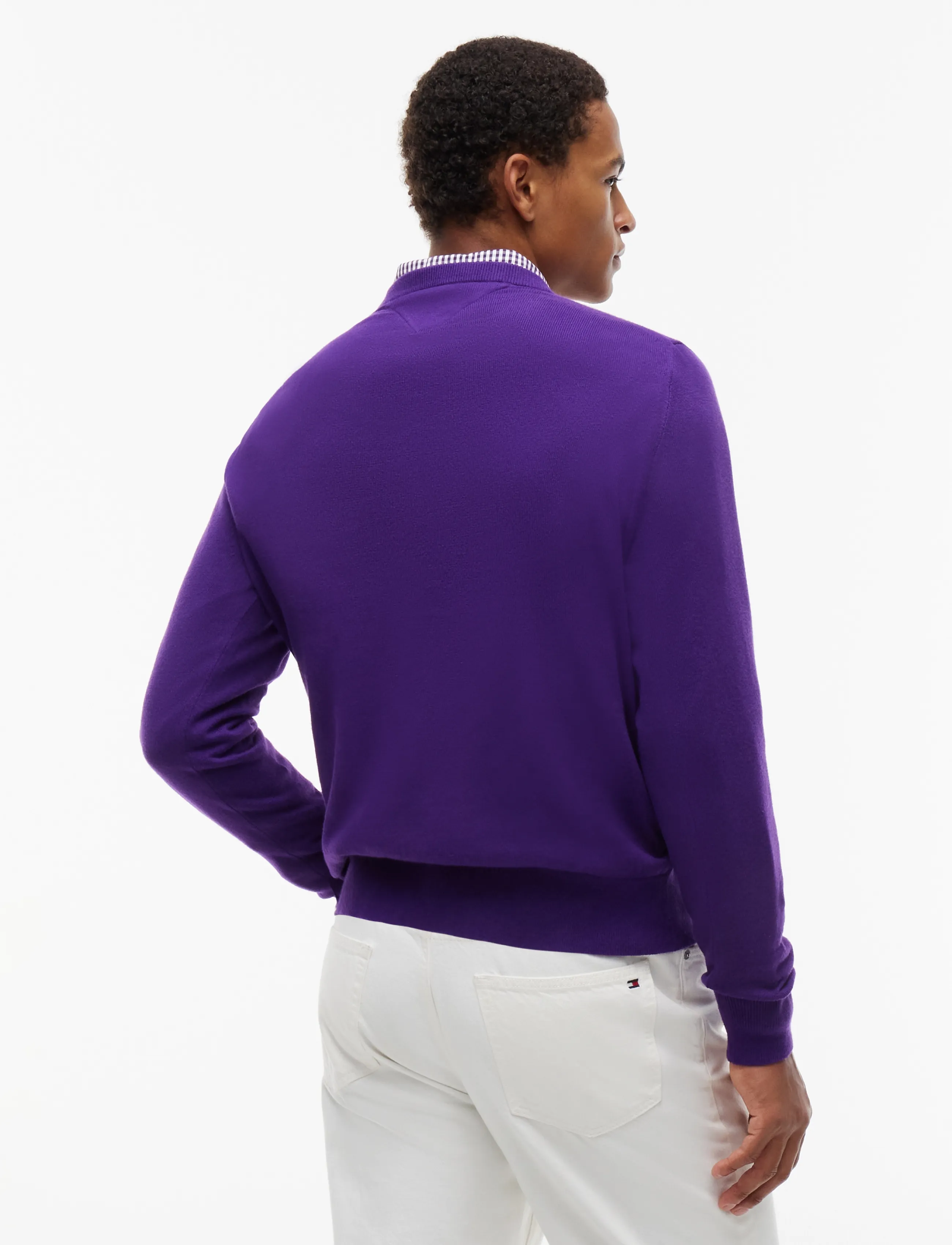 Tommy Hilfiger - PIMA ORG CTN CASHMERE CREW NECK - rundhals - tuscan grape - 2