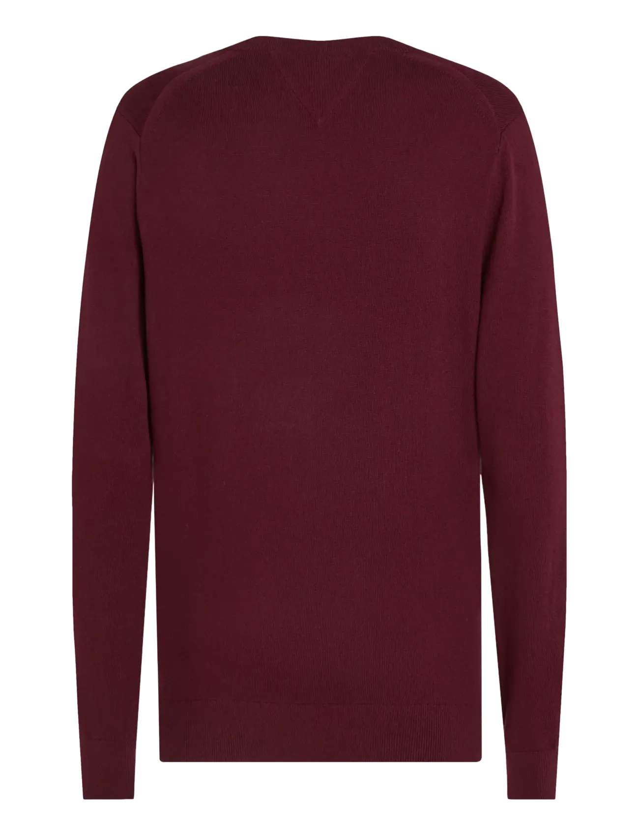 Tommy Hilfiger - PIMA ORG CTN CASHMERE V NECK - v-ausschnitt - burgundy - 2