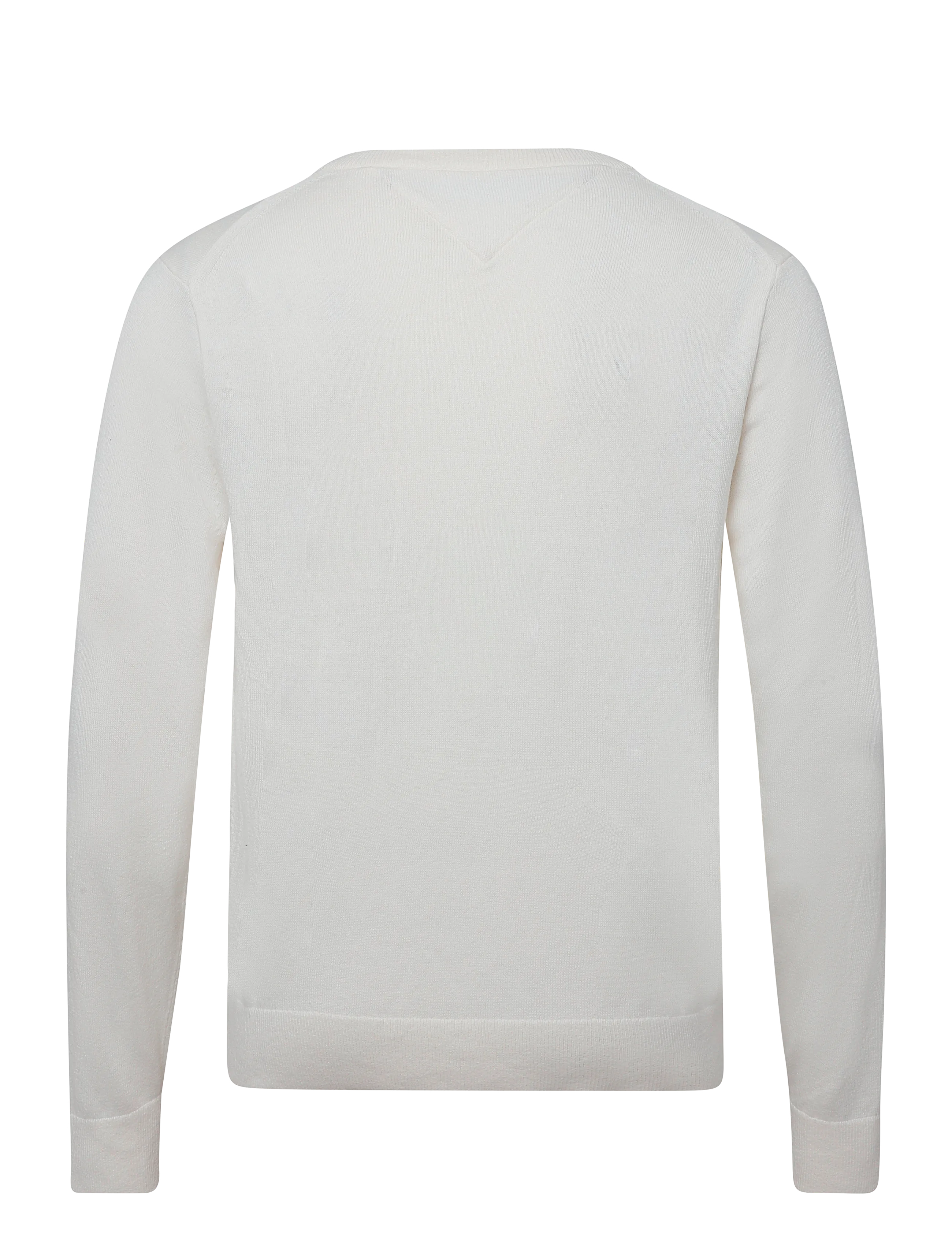 Tommy Hilfiger - PIMA ORG CTN CASHMERE V NECK - v-hals - ivory petal - 2