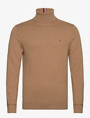 Tommy Hilfiger - PIMA ORG CTN CASHMERE ROLL NECK - basic knitwear - countryside khaki - 0
