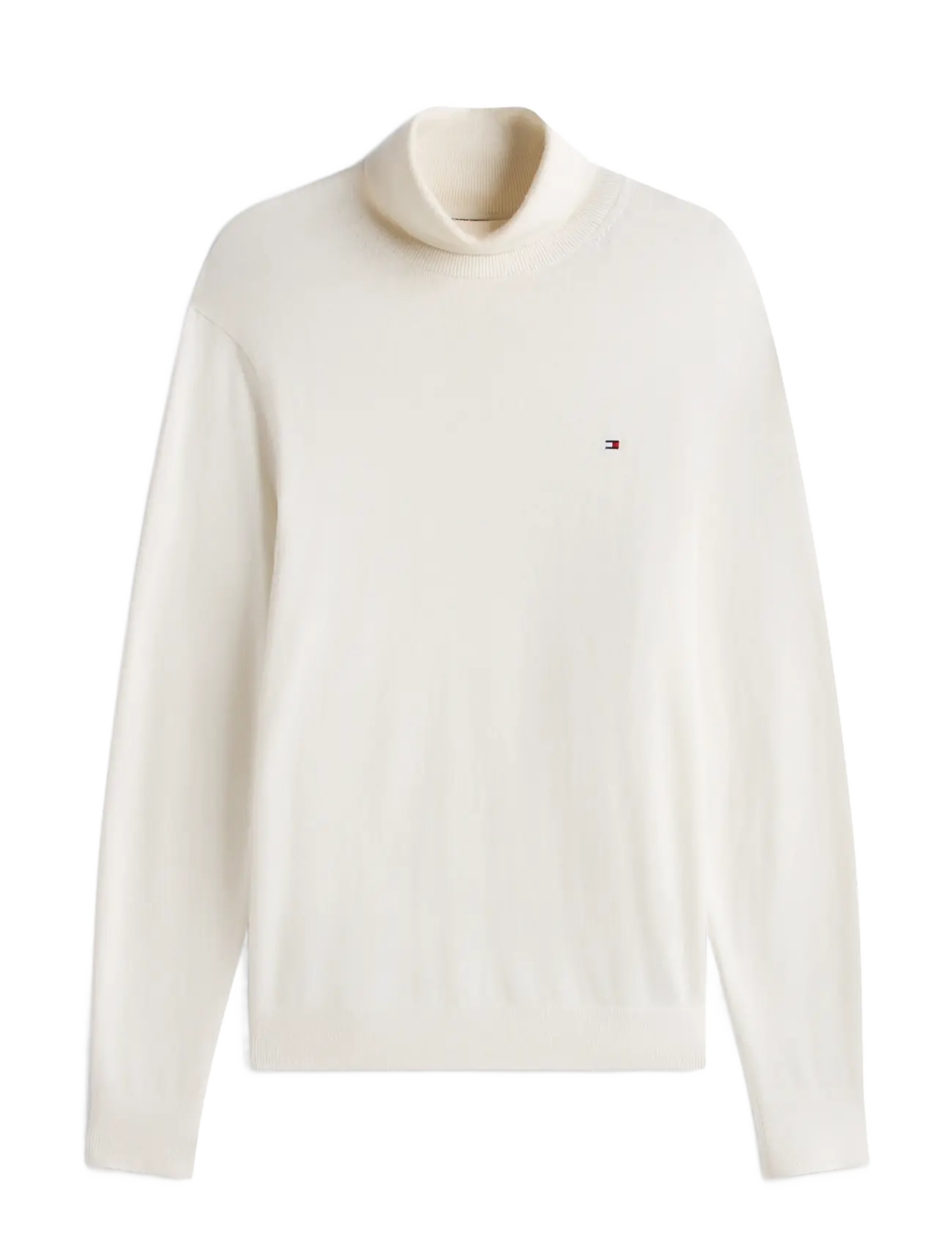 Tommy Hilfiger PIMA ORG CTN CASHMERE ROLL NECK - Kõrge kaelusega - IVORY PETAL / cream