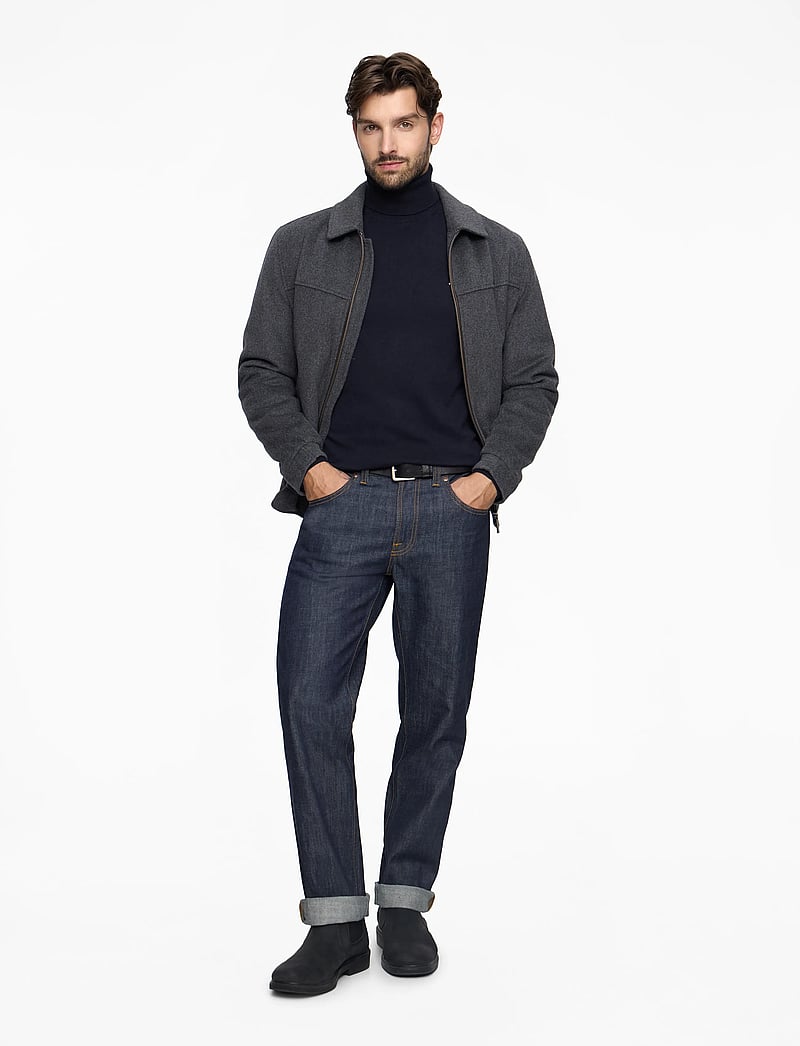 Tommy Hilfiger - PIMA ORG CTN CASHMERE ROLL NECK - golfai - navy blue - 2
