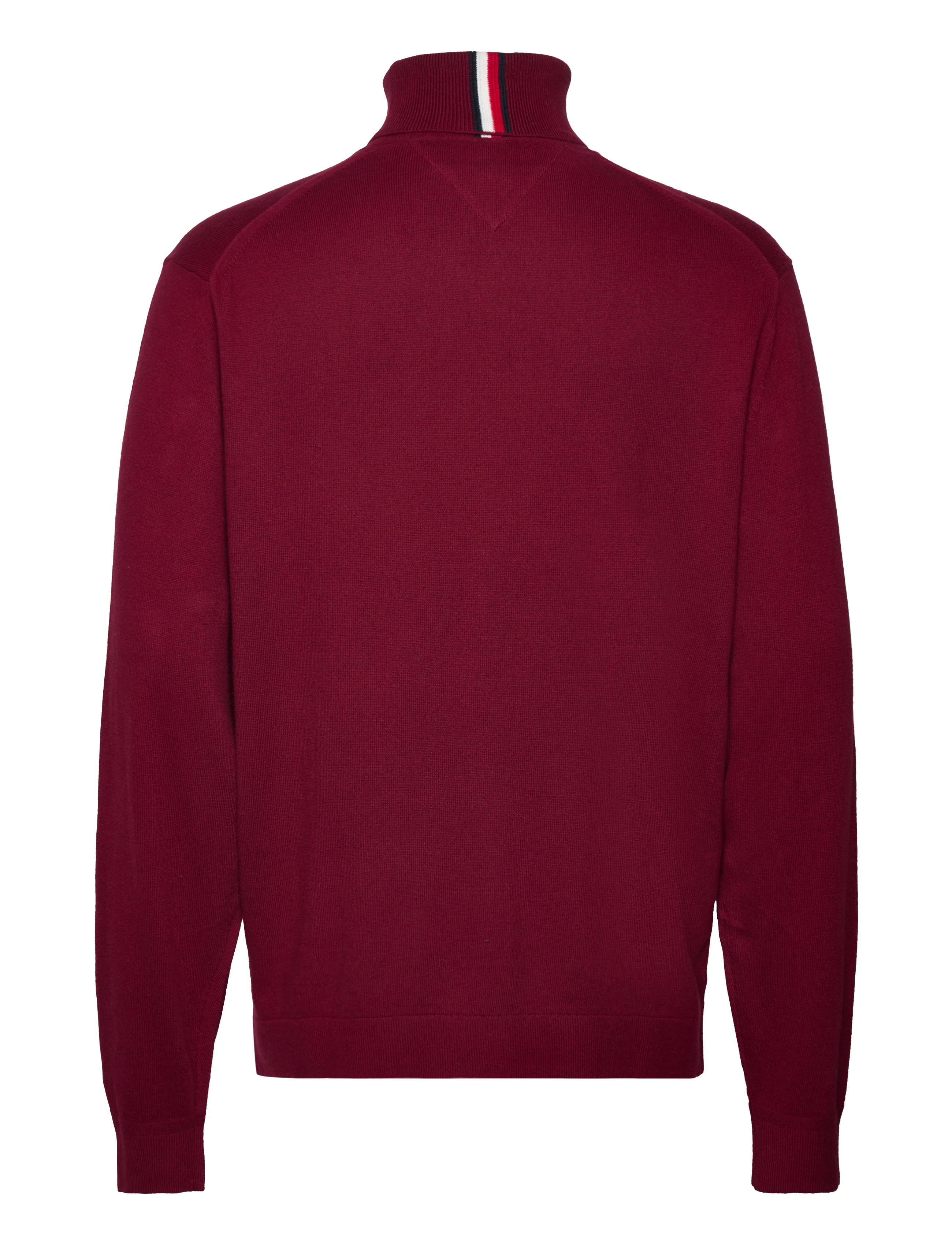 Tommy Hilfiger - PIMA ORG CTN CASHMERE ROLL NECK - rullekraver - rouge - 1