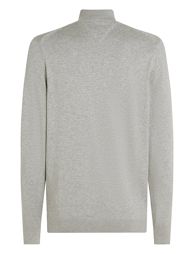 Tommy Hilfiger - PIMA ORG CTN CASHMERE ZIP THRU - full zip tröjor - light grey heather - 2