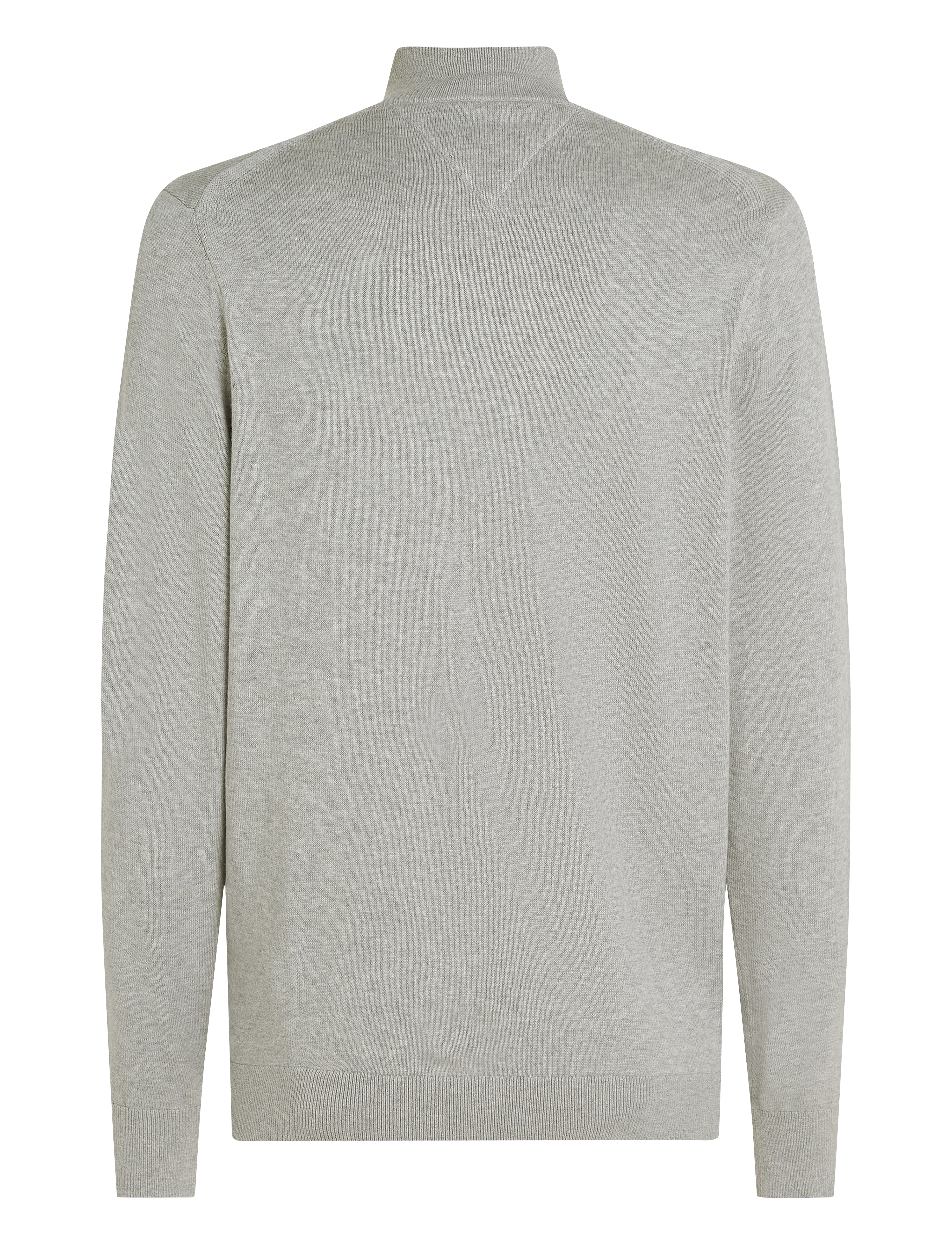 Tommy Hilfiger - PIMA ORG CTN CASHMERE ZIP THRU - lukuga džemprid - light grey heather - 2