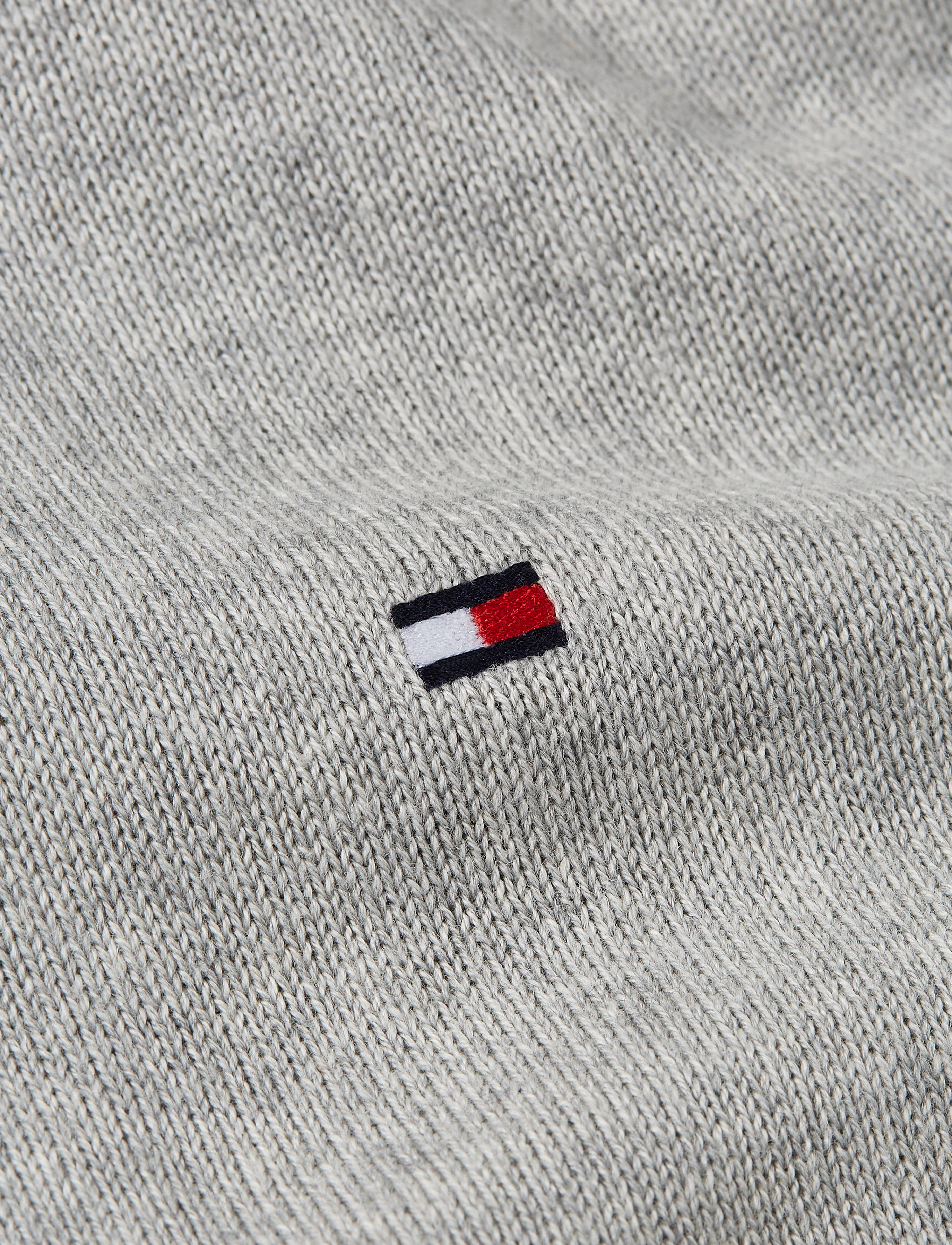 Tommy Hilfiger - PIMA ORG CTN CASHMERE ZIP THRU - lukuga džemprid - light grey heather - 1