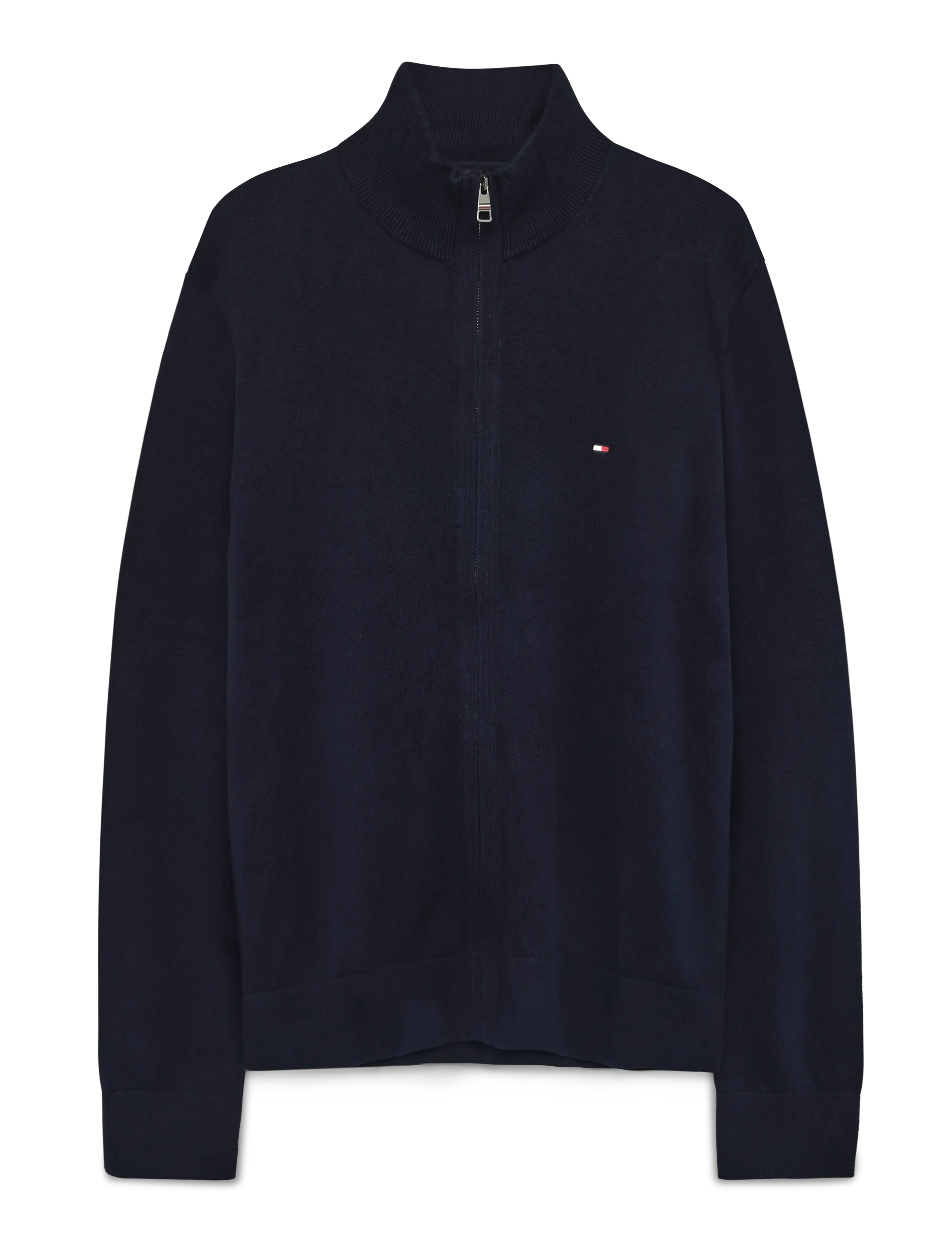 Tommy Hilfiger - PIMA ORG CTN CASHMERE ZIP THRU - full zip tröjor - navy blue - 2