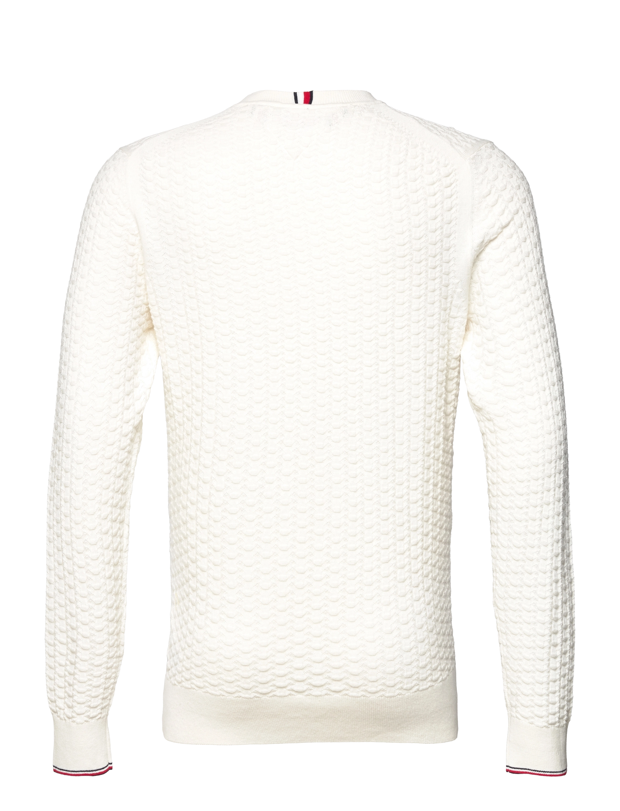 Tommy Hilfiger - EXAGGERATED STRUCTURE CREW NECK - ivory - 1