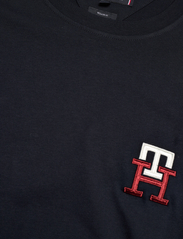 Tommy Hilfiger - ESSENTIAL MONOGRAM TEE - basic t-shirts - desert sky - 3