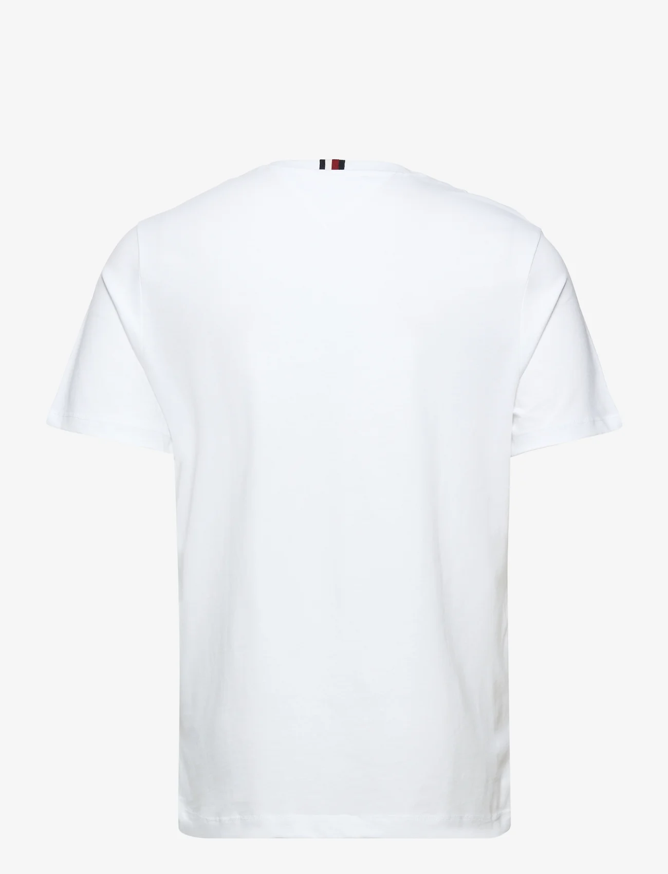 Tommy Hilfiger - ESSENTIAL MONOGRAM TEE - basic t-shirts - white - 1