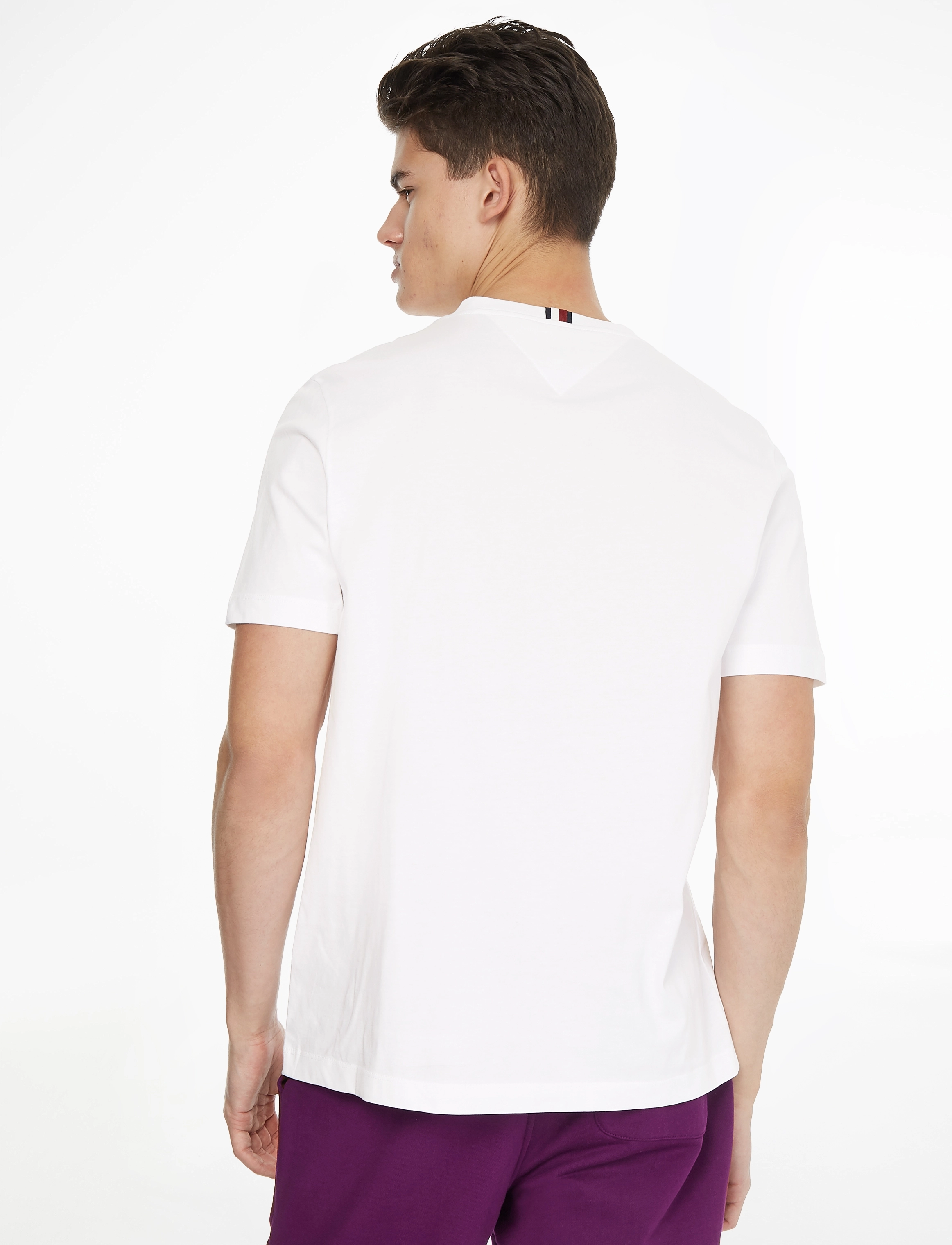 Tommy Hilfiger - ESSENTIAL MONOGRAM TEE - white - 3