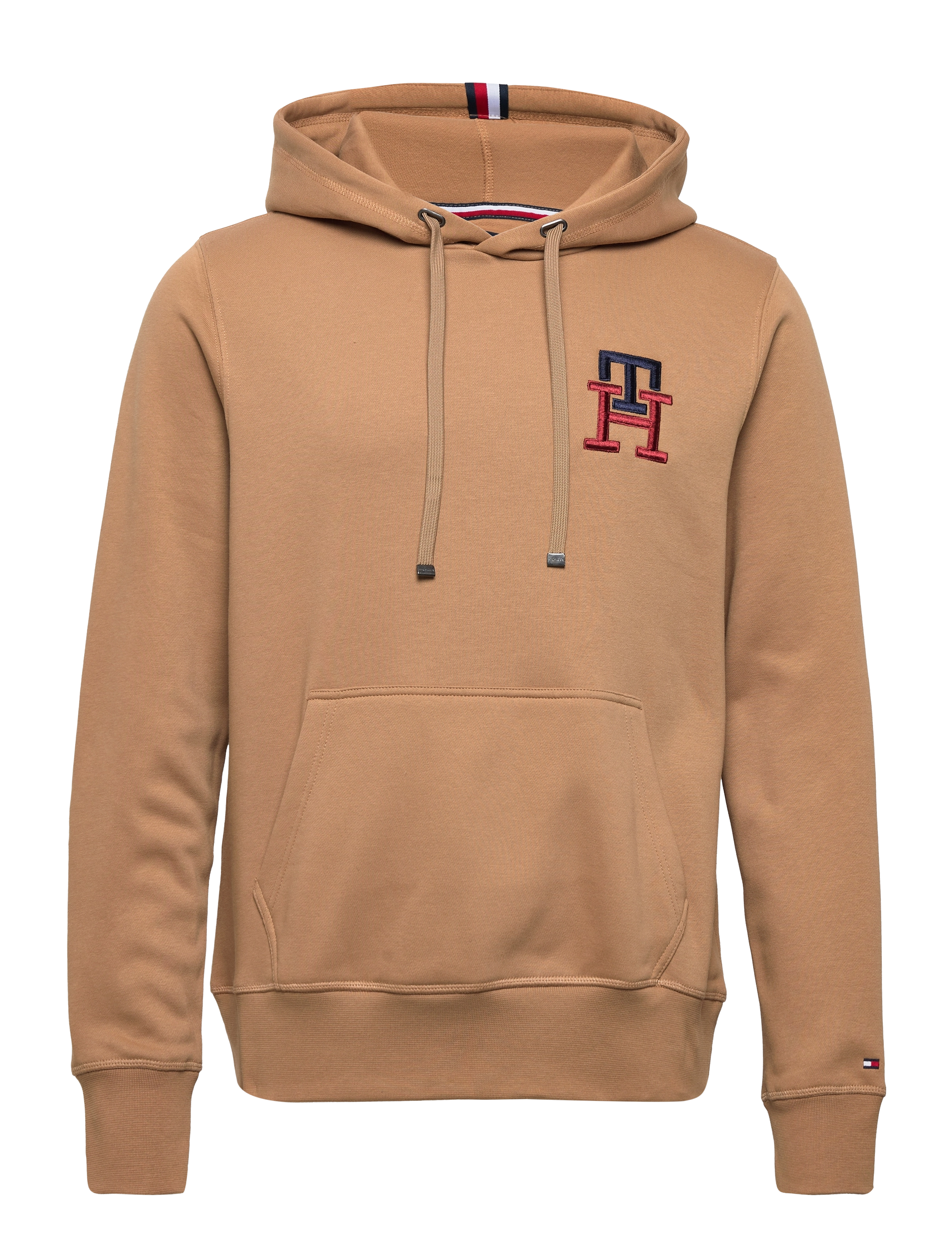 Tommy Hilfiger - ESSENTIAL MONOGRAM HOODY - countryside khaki - 0