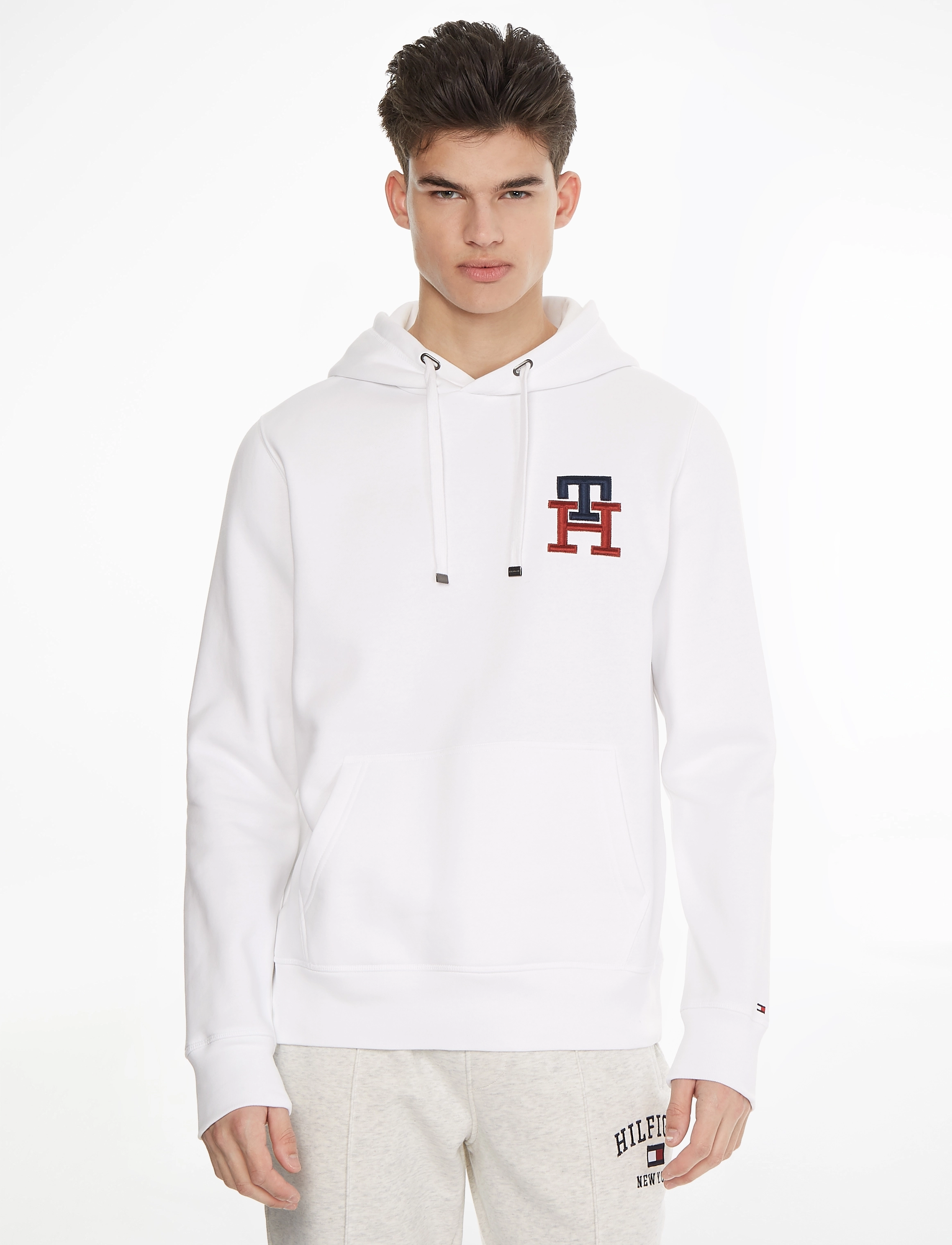 Tommy Hilfiger - ESSENTIAL MONOGRAM HOODY - white - 2