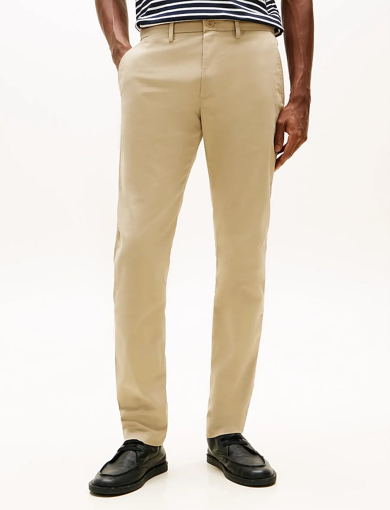 Tommy Hilfiger - CORE BLEECKER 1985 PIMA COTTON - chinos - batique khaki - 0