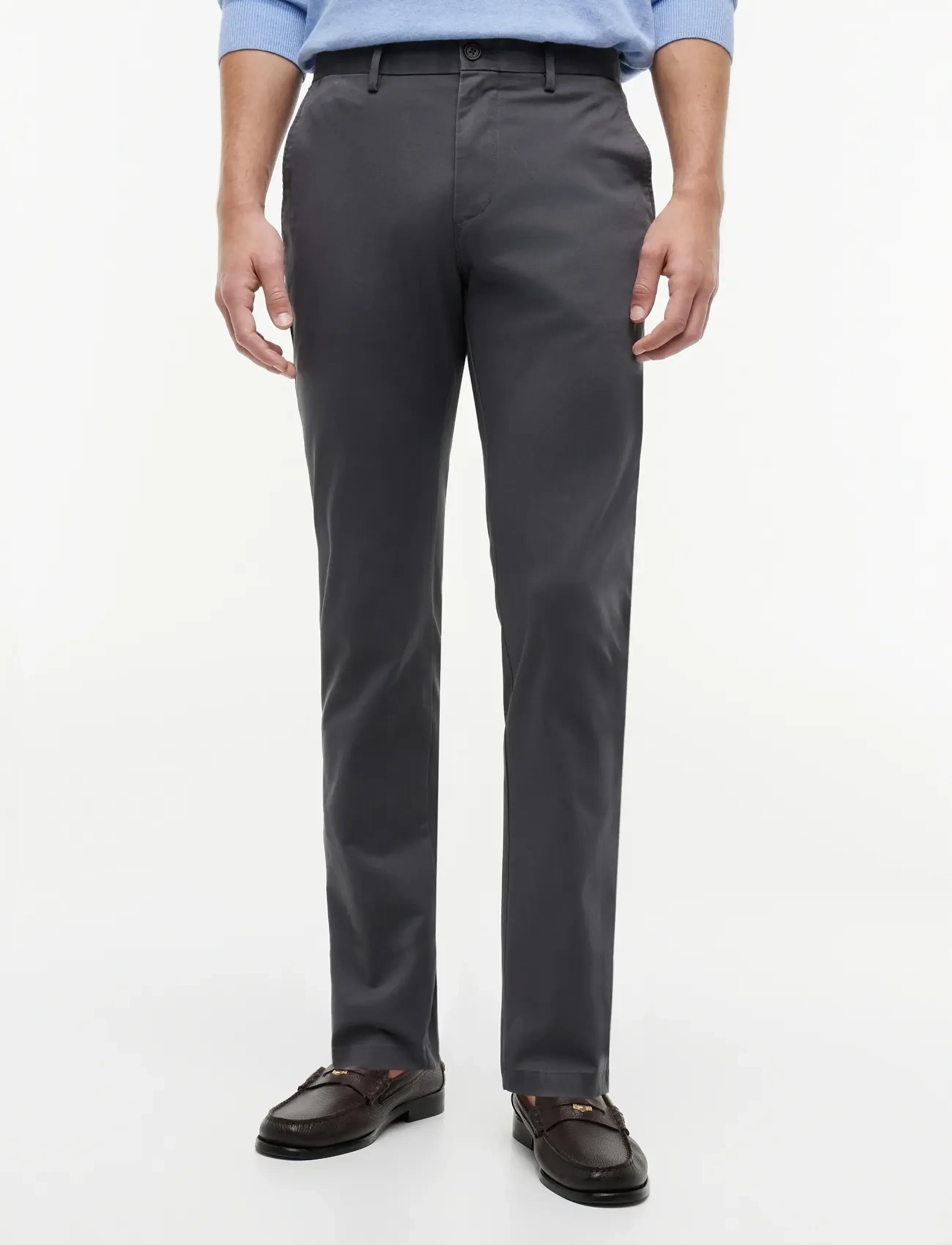 Tommy Hilfiger CORE BLEECKER 1985 PIMA COTTON - Byxor - DARK ASH / grey