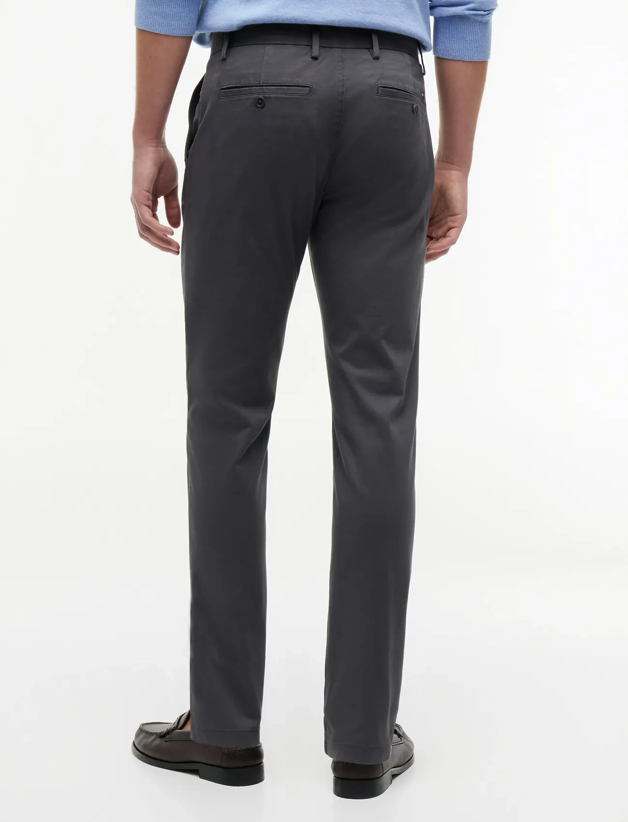 Tommy Hilfiger - CORE BLEECKER 1985 PIMA COTTON - chinos - dark ash - 3