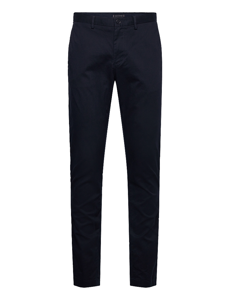 Tommy Hilfiger - CORE BLEECKER 1985 PIMA COTTON - chinosy - navy blue - 1