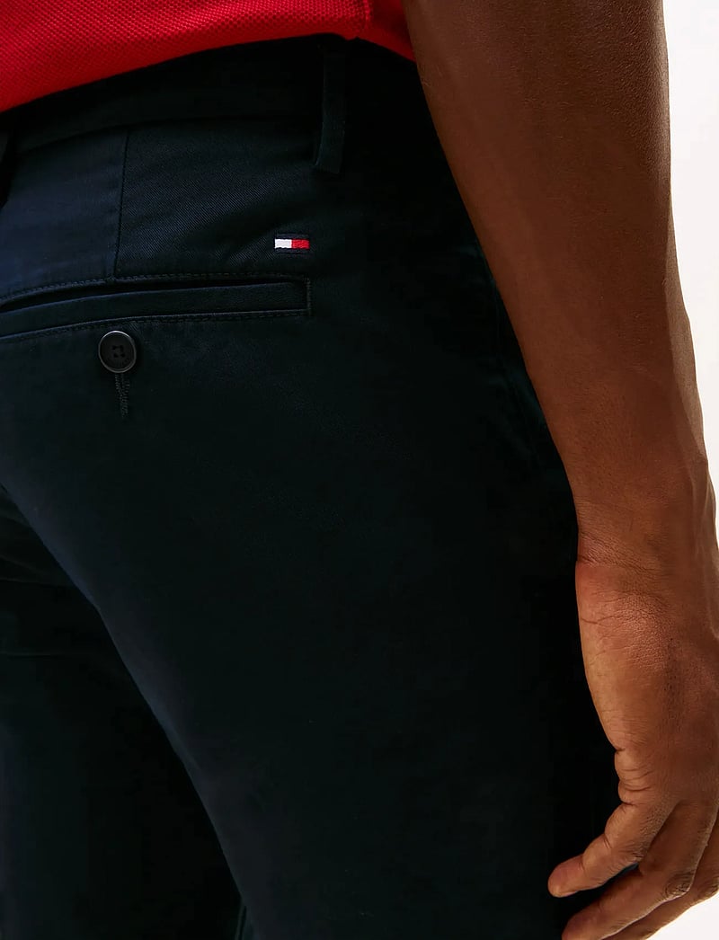 Tommy Hilfiger - CORE BLEECKER 1985 PIMA COTTON - chinosy - navy blue - 5