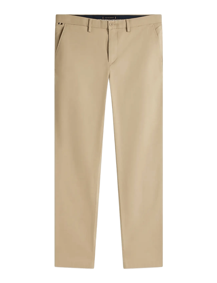 Tommy Hilfiger - CORE DENTON 1985 PIMA COTTON - chino-püksid - batique khaki - 1