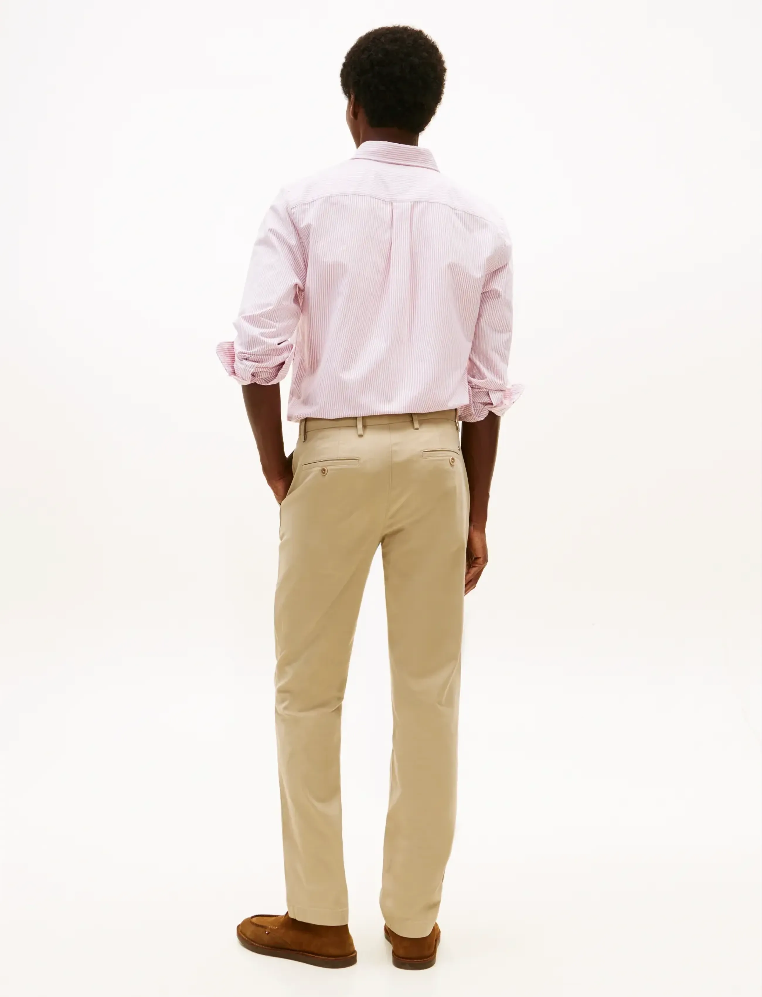 Tommy Hilfiger - CORE DENTON 1985 PIMA COTTON - chino's - batique khaki - 3